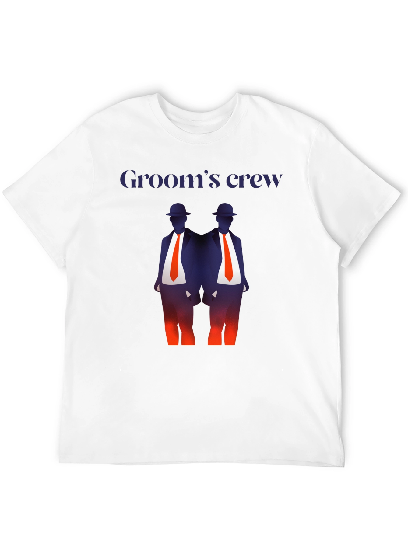 Grooms Crew Graphic T-Shirt