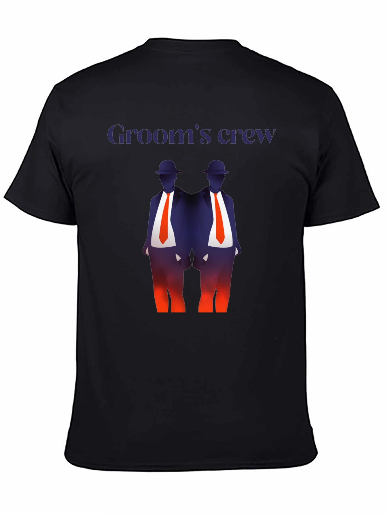 Grooms Crew Graphic T-Shirt