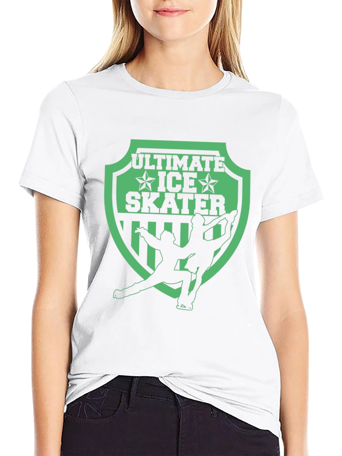 Ultimate Ice Skater T-Shirt - Black