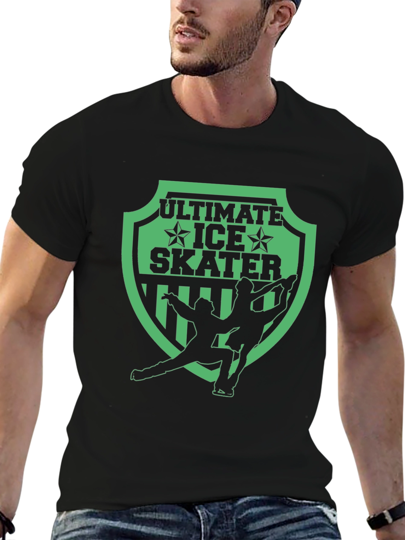 Ultimate Ice Skater T-Shirt - Black