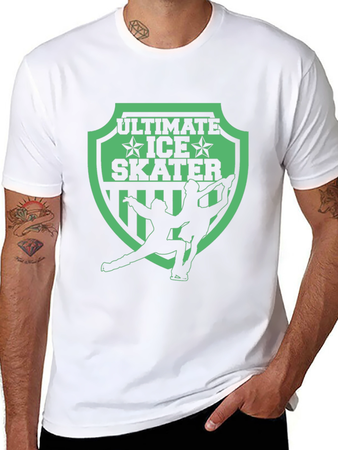 Ultimate Ice Skater T-Shirt - Black