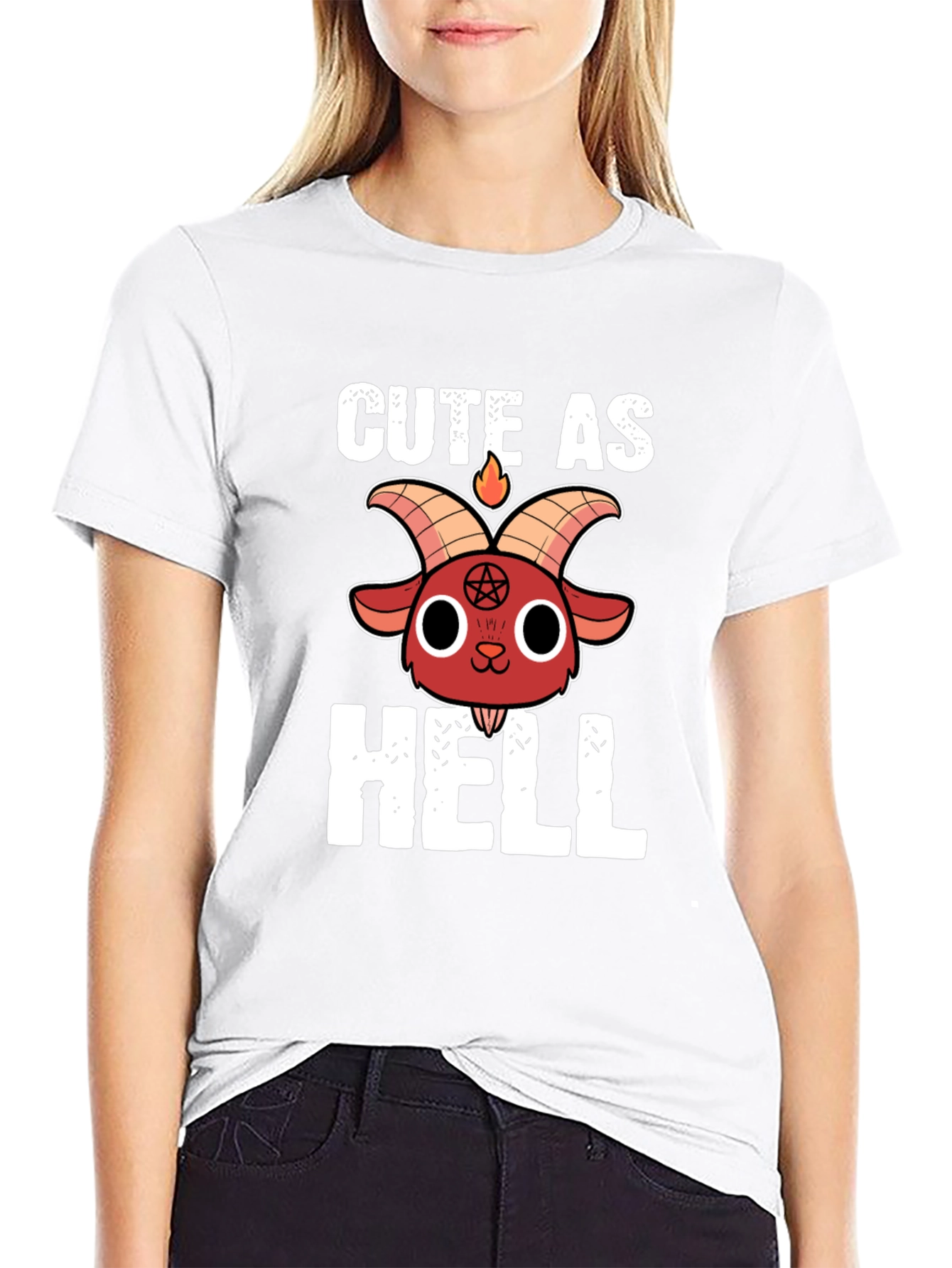 Cute As Hell Graphic T-Shirt