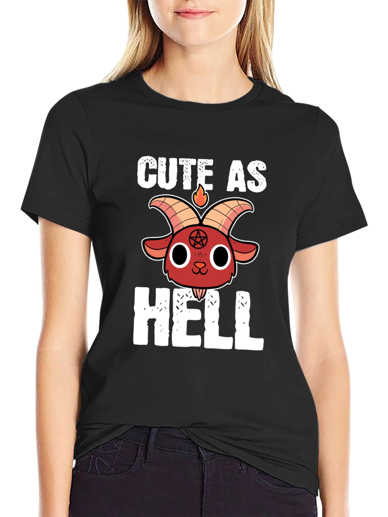 Cute As Hell Graphic T-Shirt
