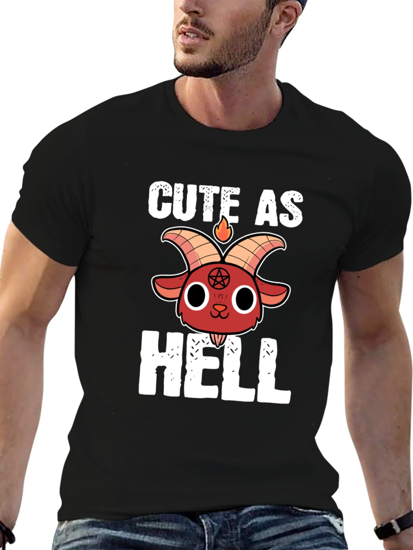 Cute As Hell Graphic T-Shirt