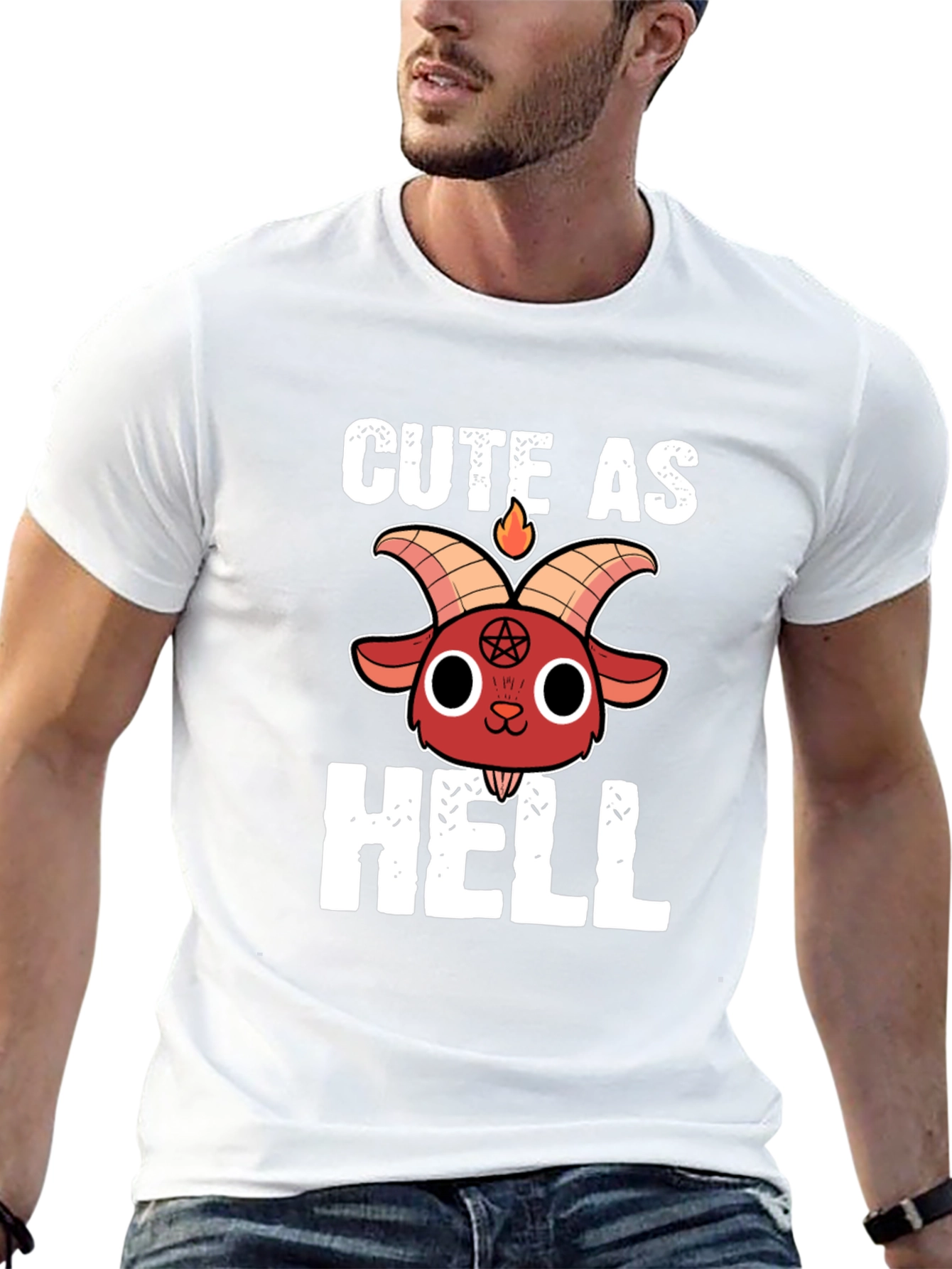 Cute As Hell Graphic T-Shirt