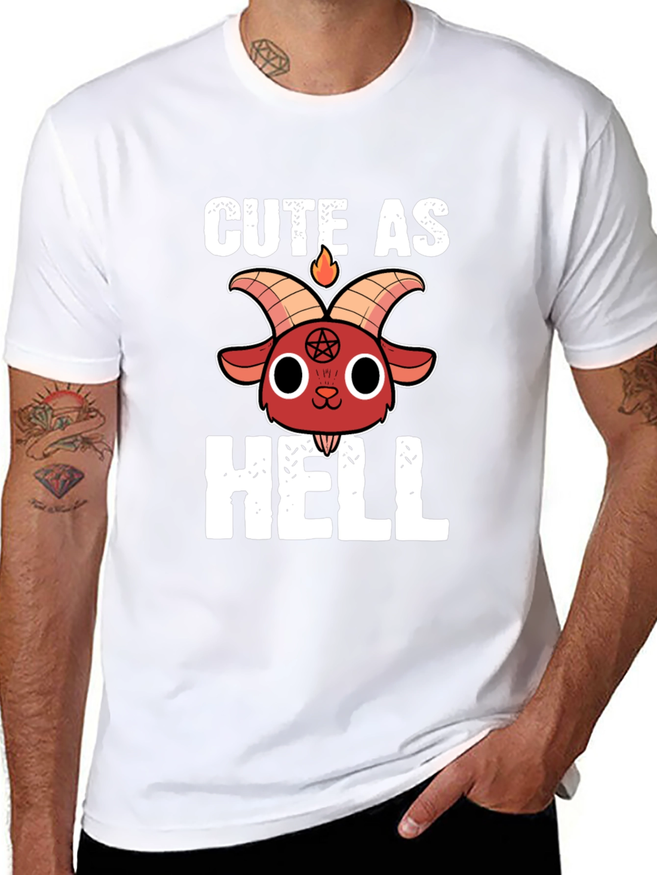 Cute As Hell Graphic T-Shirt