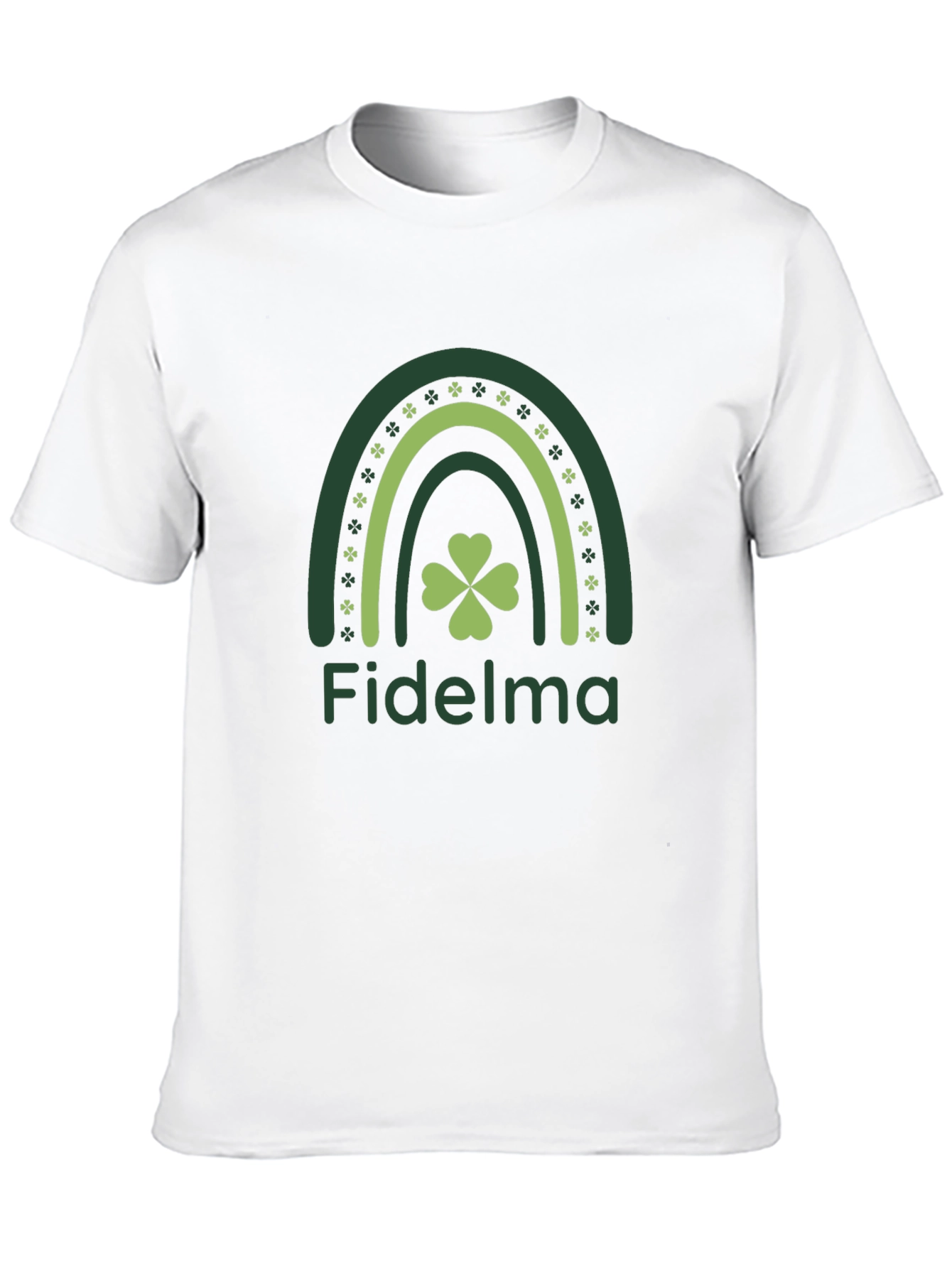 Fidelma Shamrock Rainbow T-Shirt