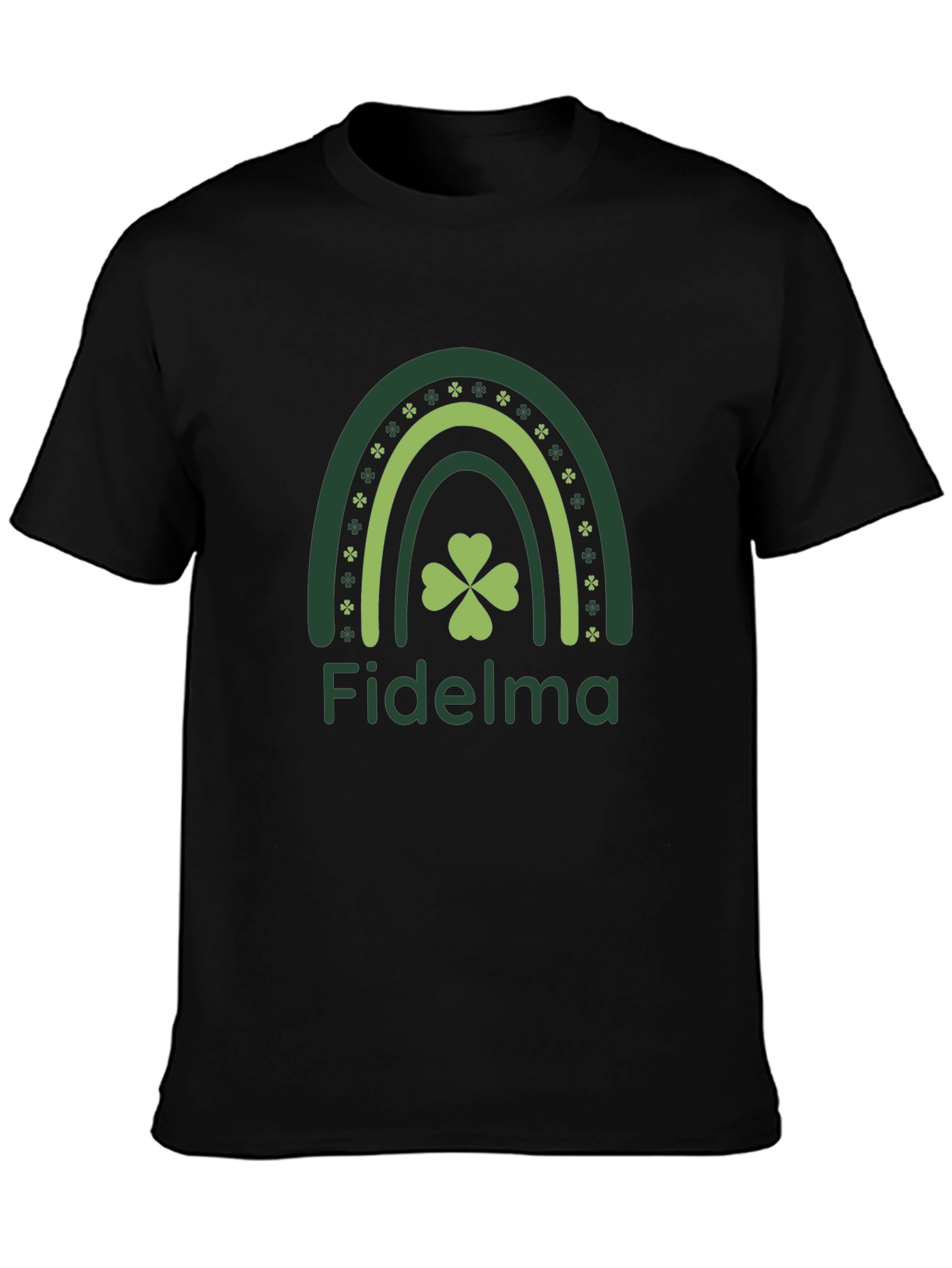 Fidelma Shamrock Rainbow T-Shirt