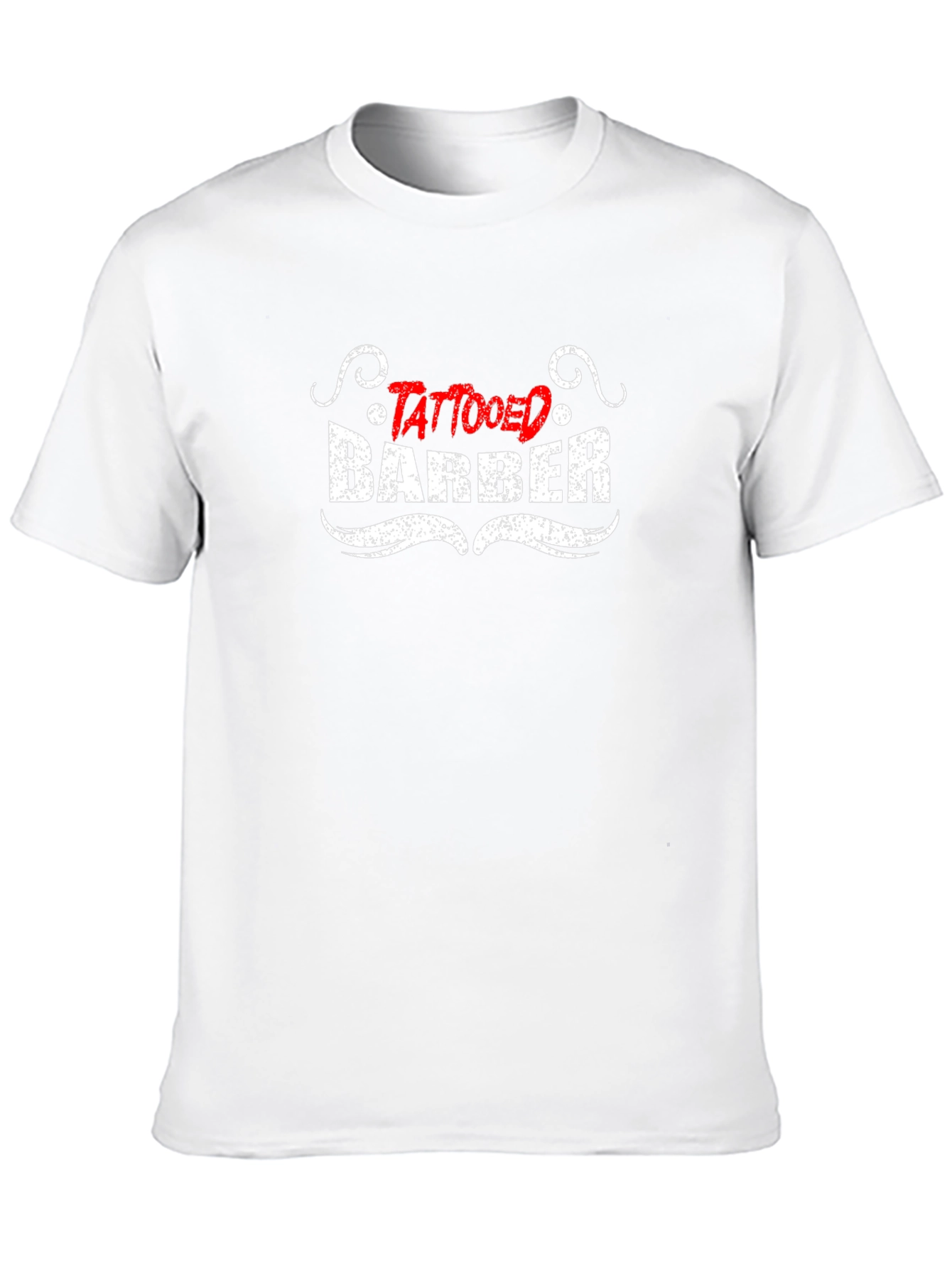 Tattooed Barber Black T-Shirt Stylish Graphic Tee
