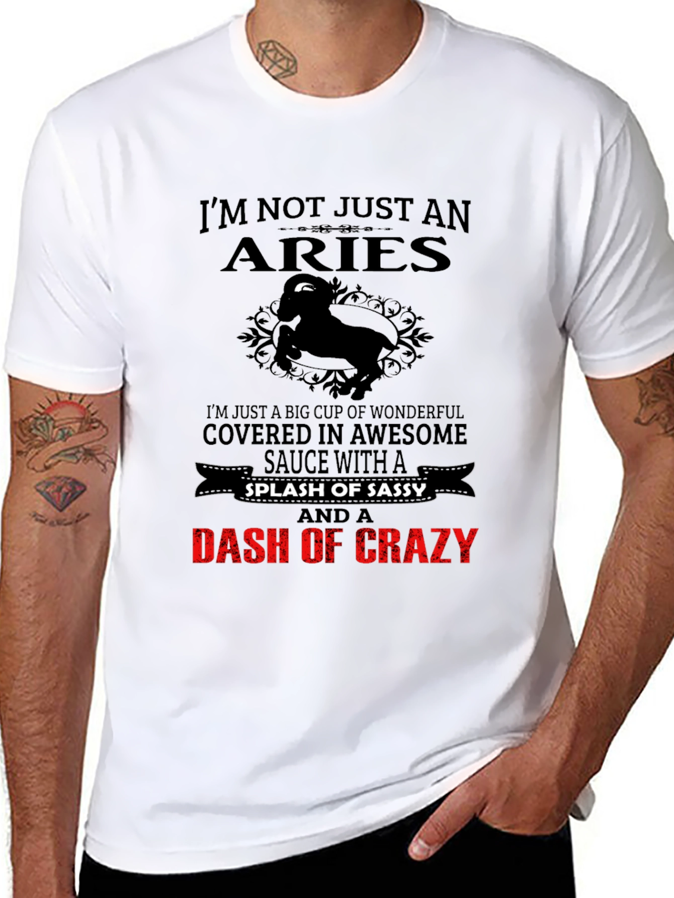 Aries Zodiac Sign T-Shirt