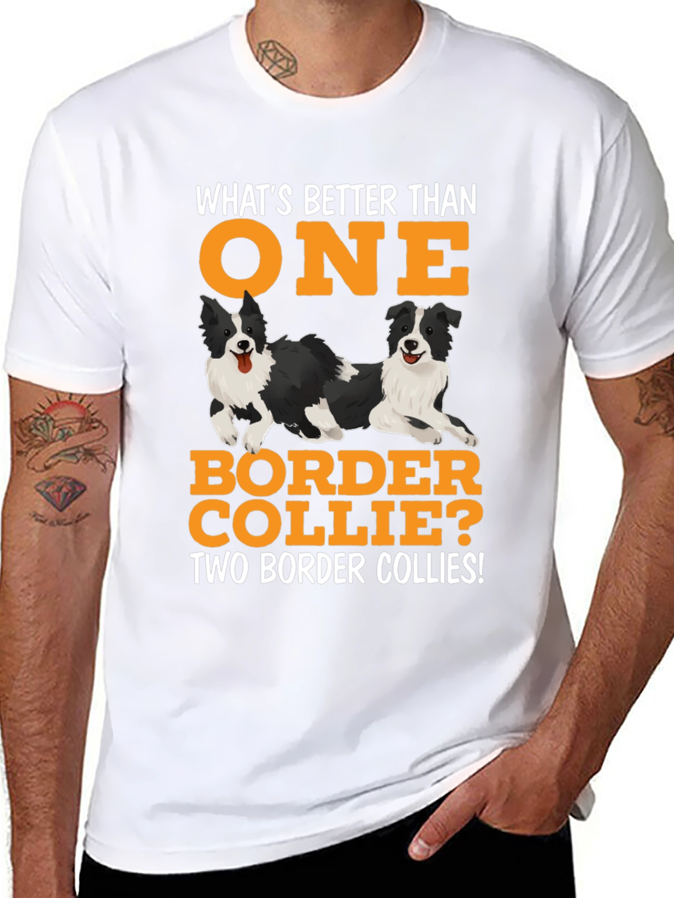 Border Collie T-Shirt: Whats Better Than One?