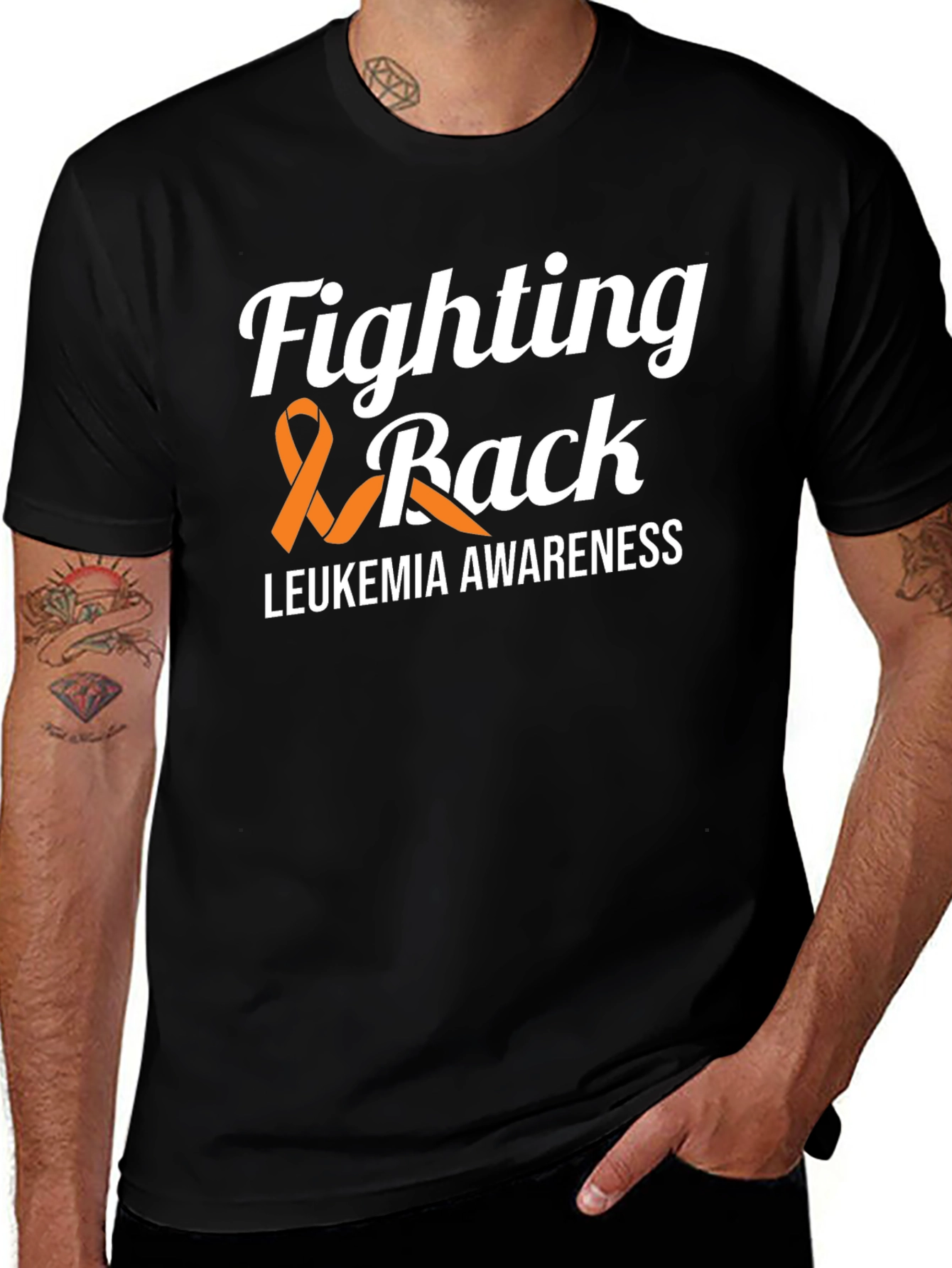 Leukemia Awareness T-Shirt - Fighting Back