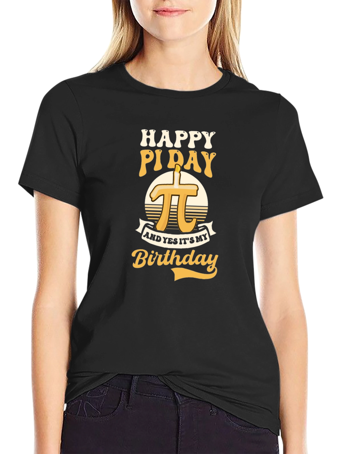 Happy Pi Day Birthday T-Shirt - Math Geek Tee