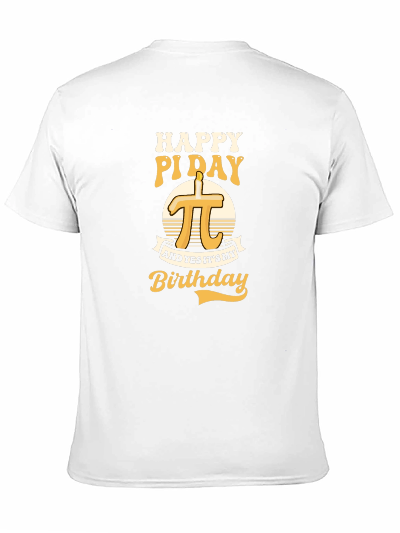 Happy Pi Day Birthday T-Shirt - Math Geek Tee