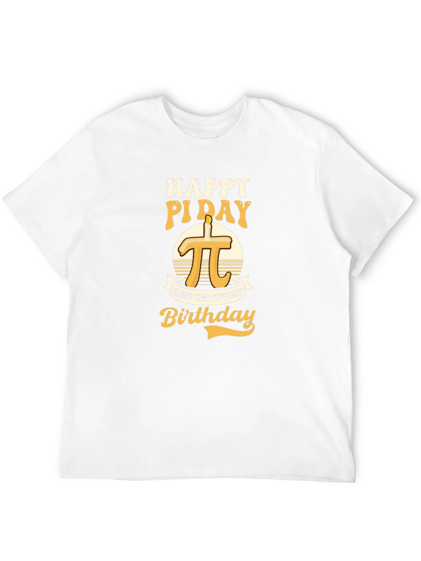 Happy Pi Day Birthday T-Shirt - Math Geek Tee