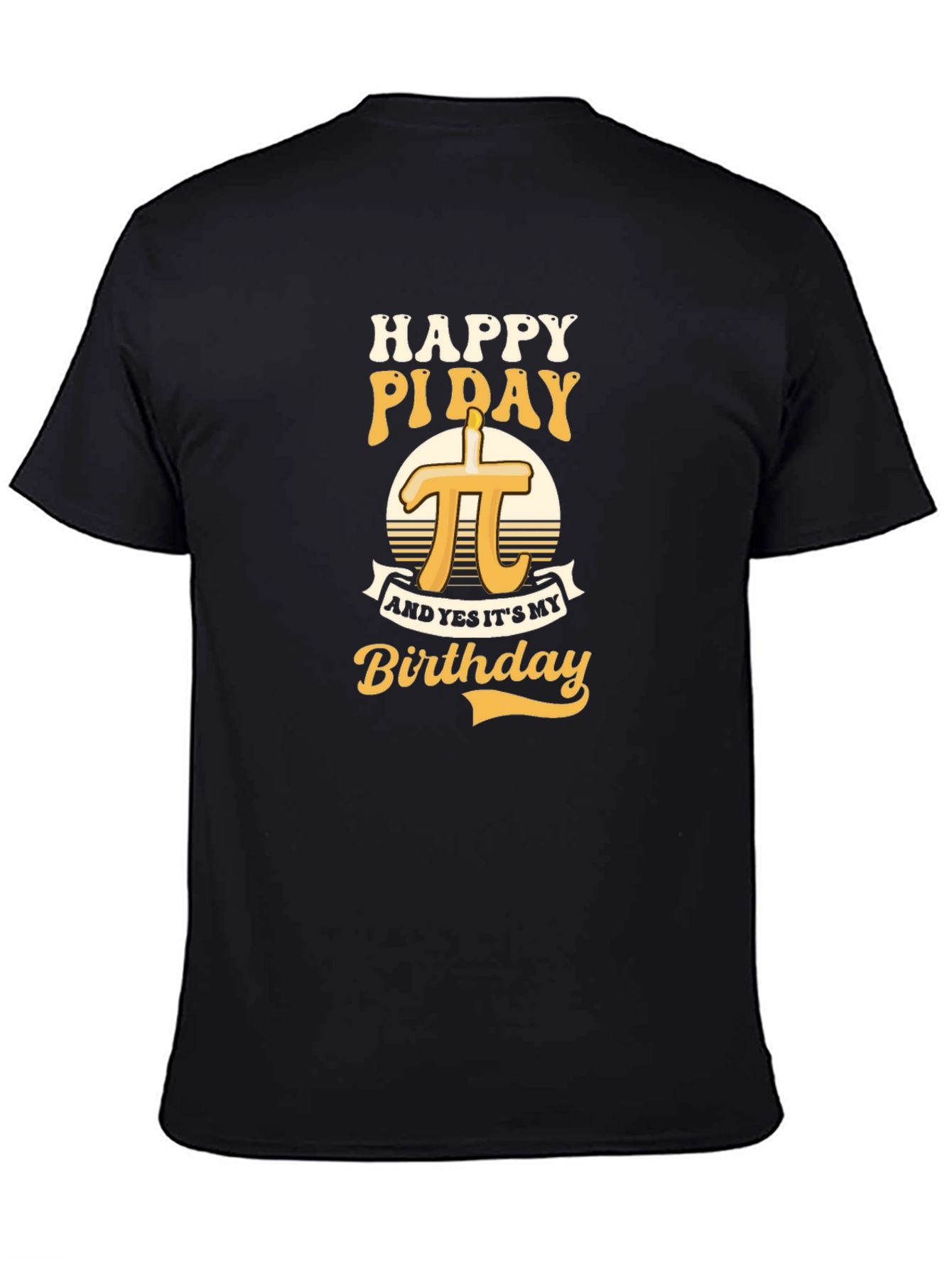Happy Pi Day Birthday T-Shirt - Math Geek Tee