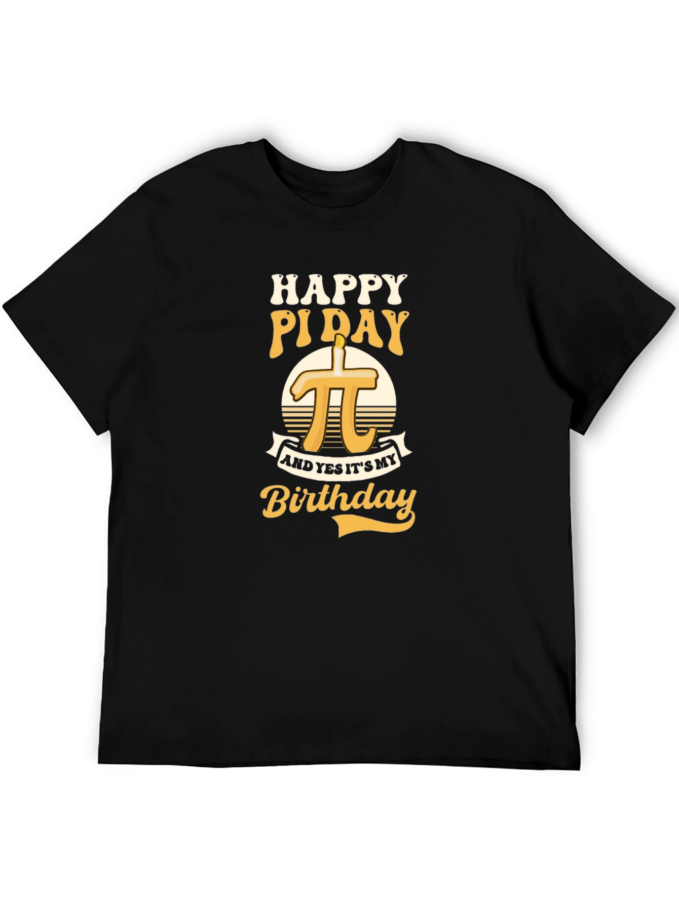 Happy Pi Day Birthday T-Shirt - Math Geek Tee