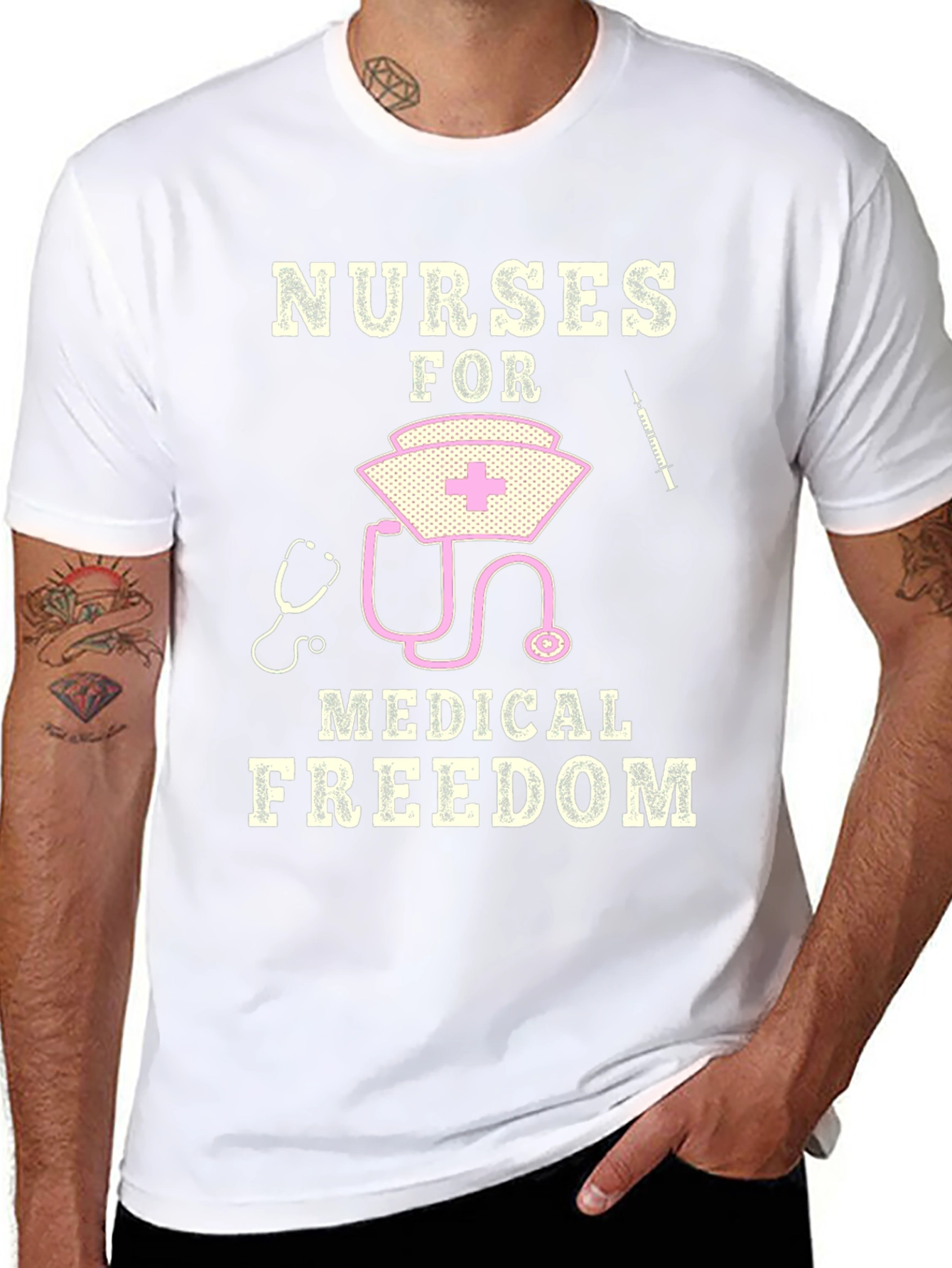 Nurses for Medical Freedom Graphic Tee