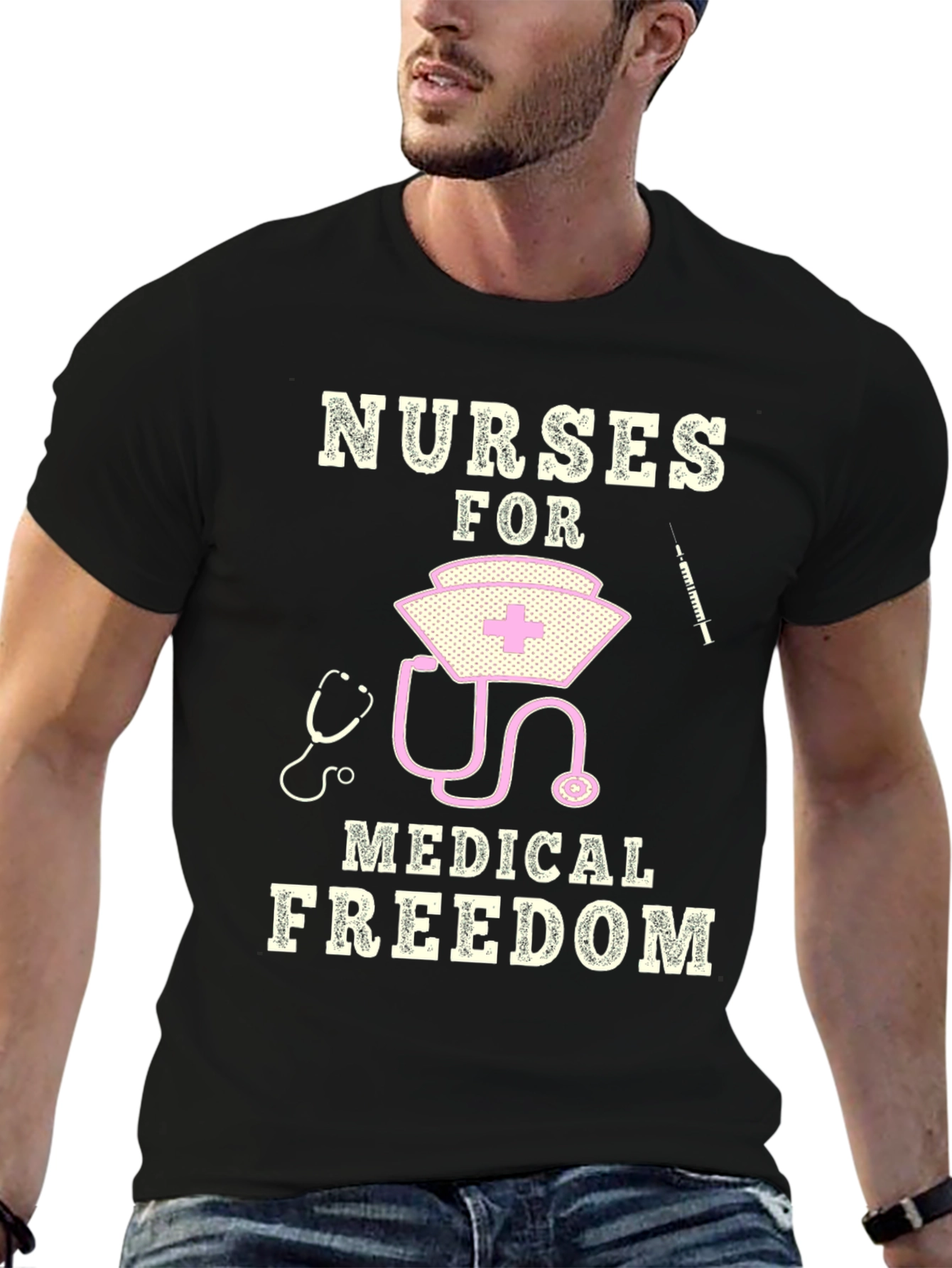 Nurses for Medical Freedom Graphic Tee