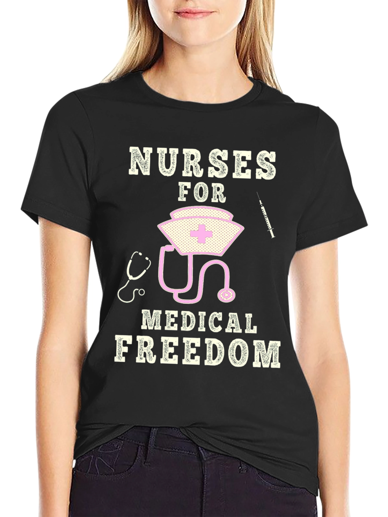 Nurses for Medical Freedom Graphic Tee