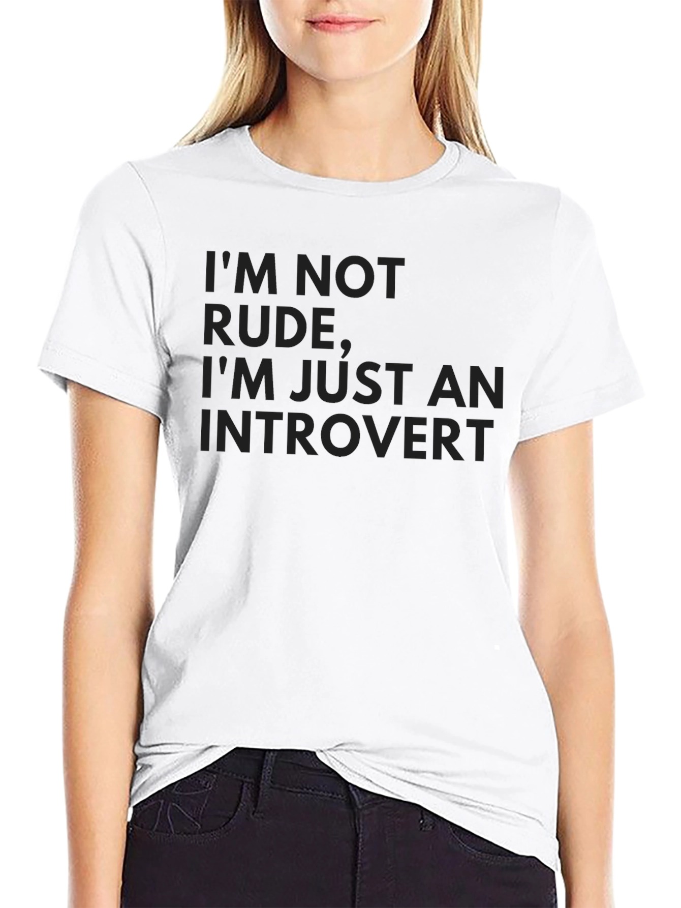 Introvert T-Shirt -  Im Not Rude Graphic Tee
