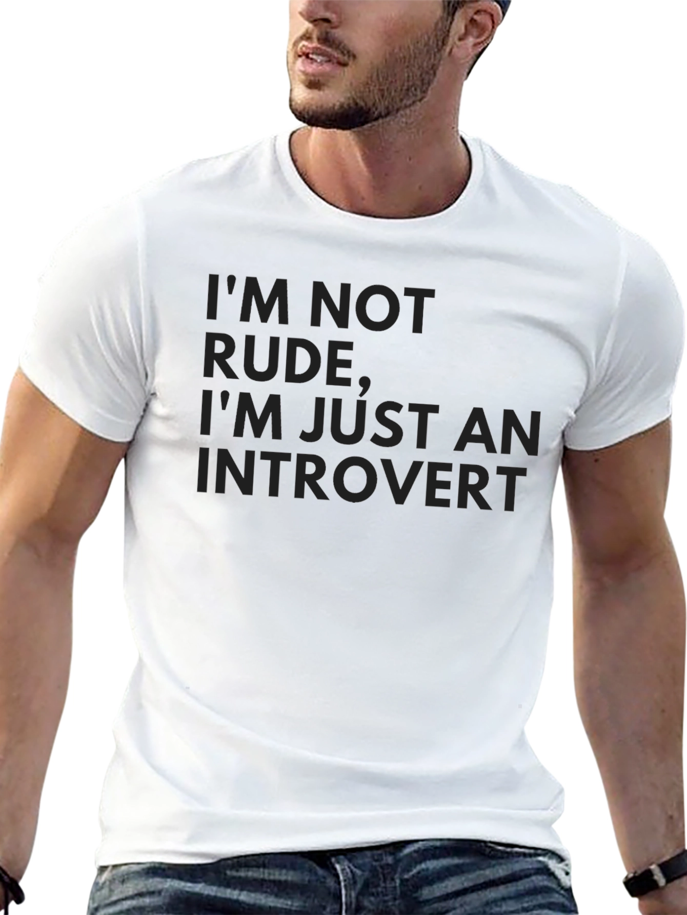 Introvert T-Shirt -  Im Not Rude Graphic Tee