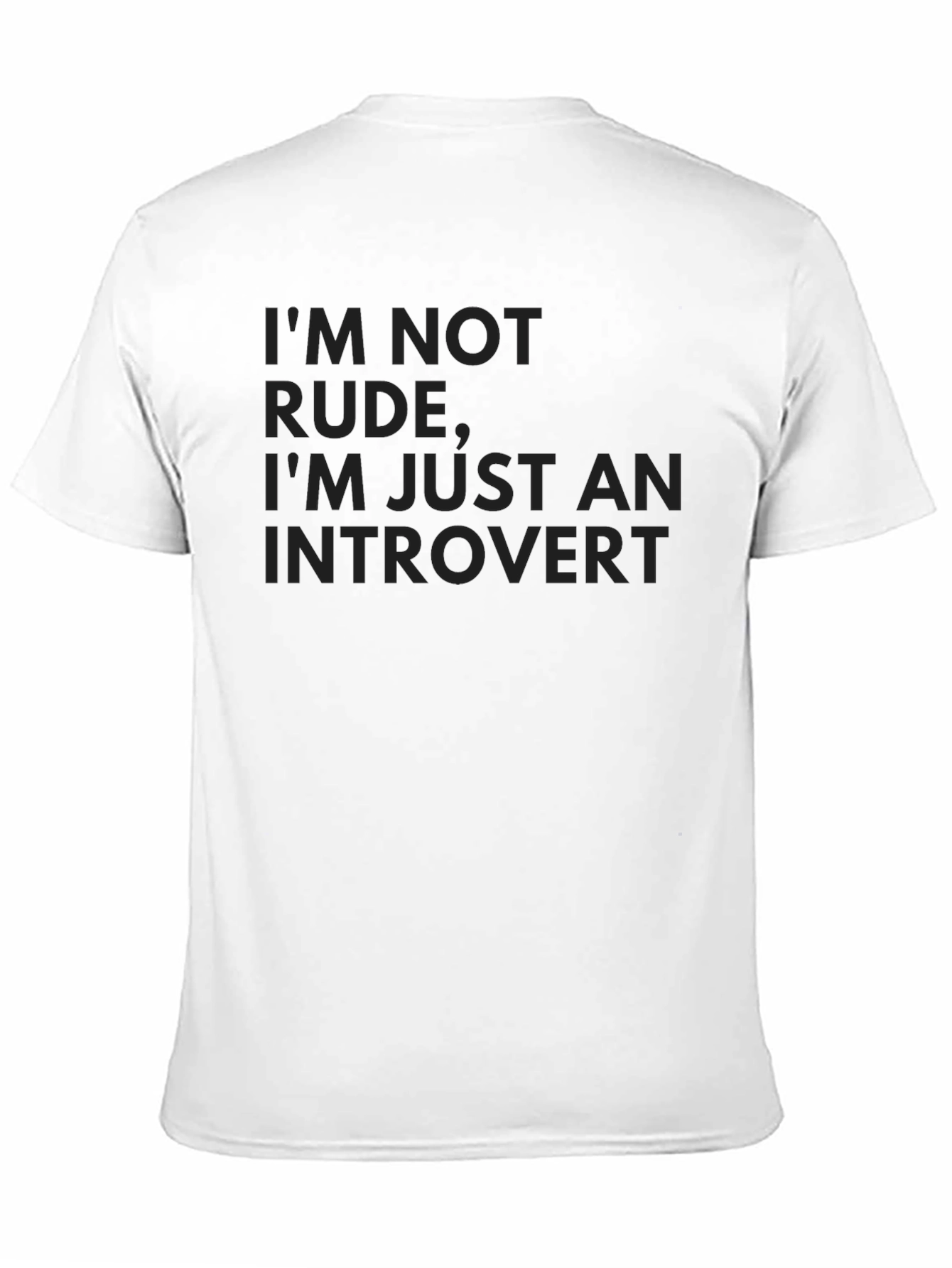 Introvert T-Shirt -  Im Not Rude Graphic Tee