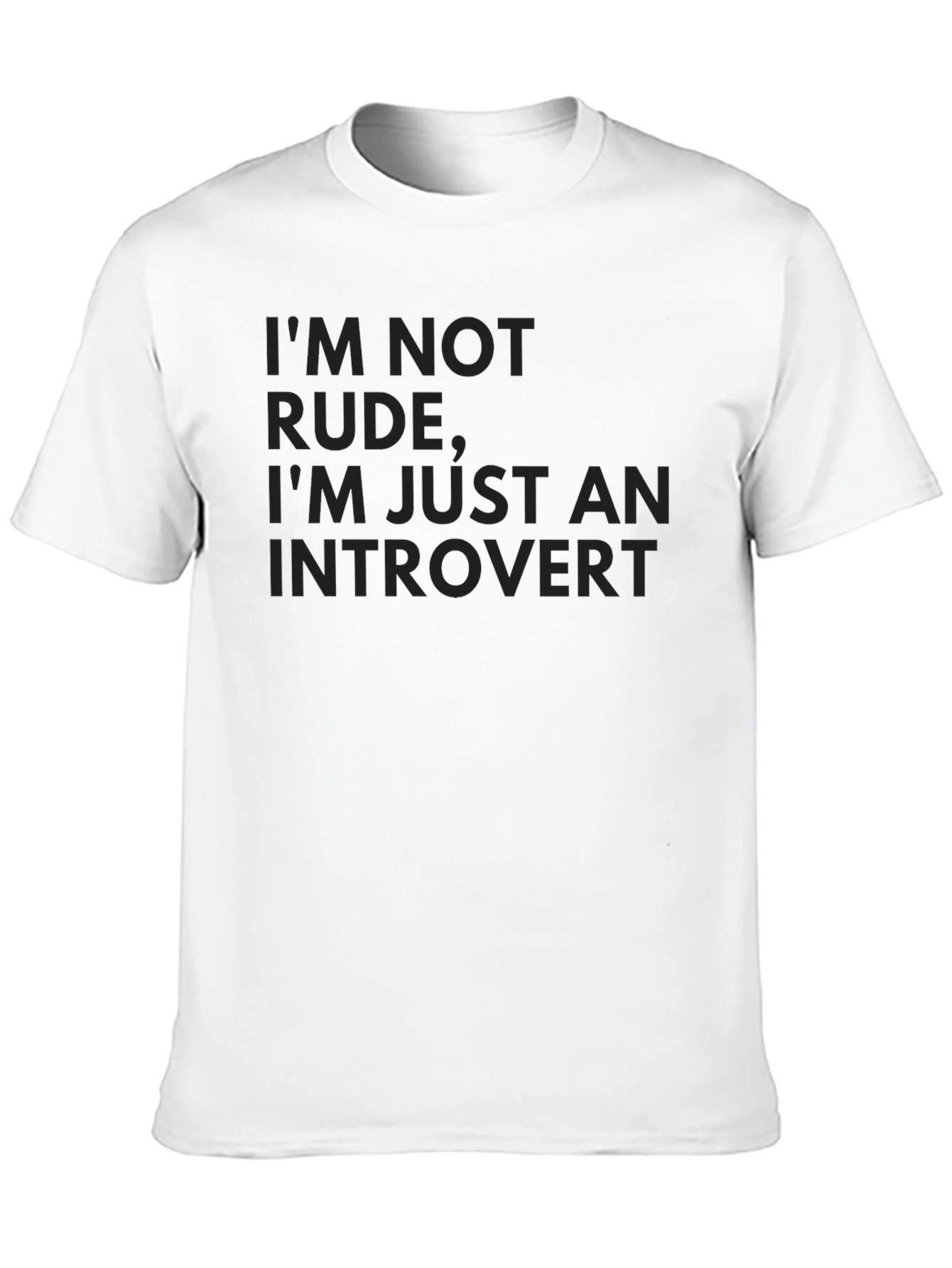 Introvert T-Shirt -  Im Not Rude Graphic Tee