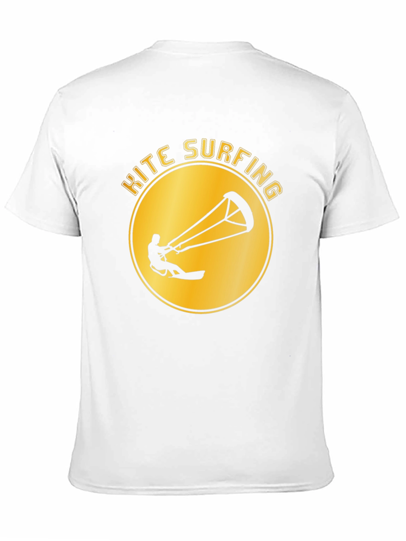Kite Surfing Graphic Tee - Black