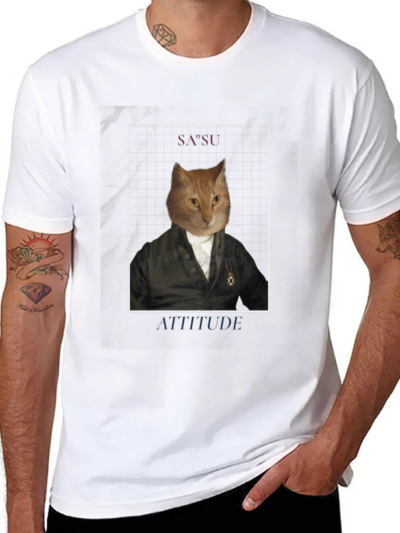 Satsu Attitude Cat T-Shirt