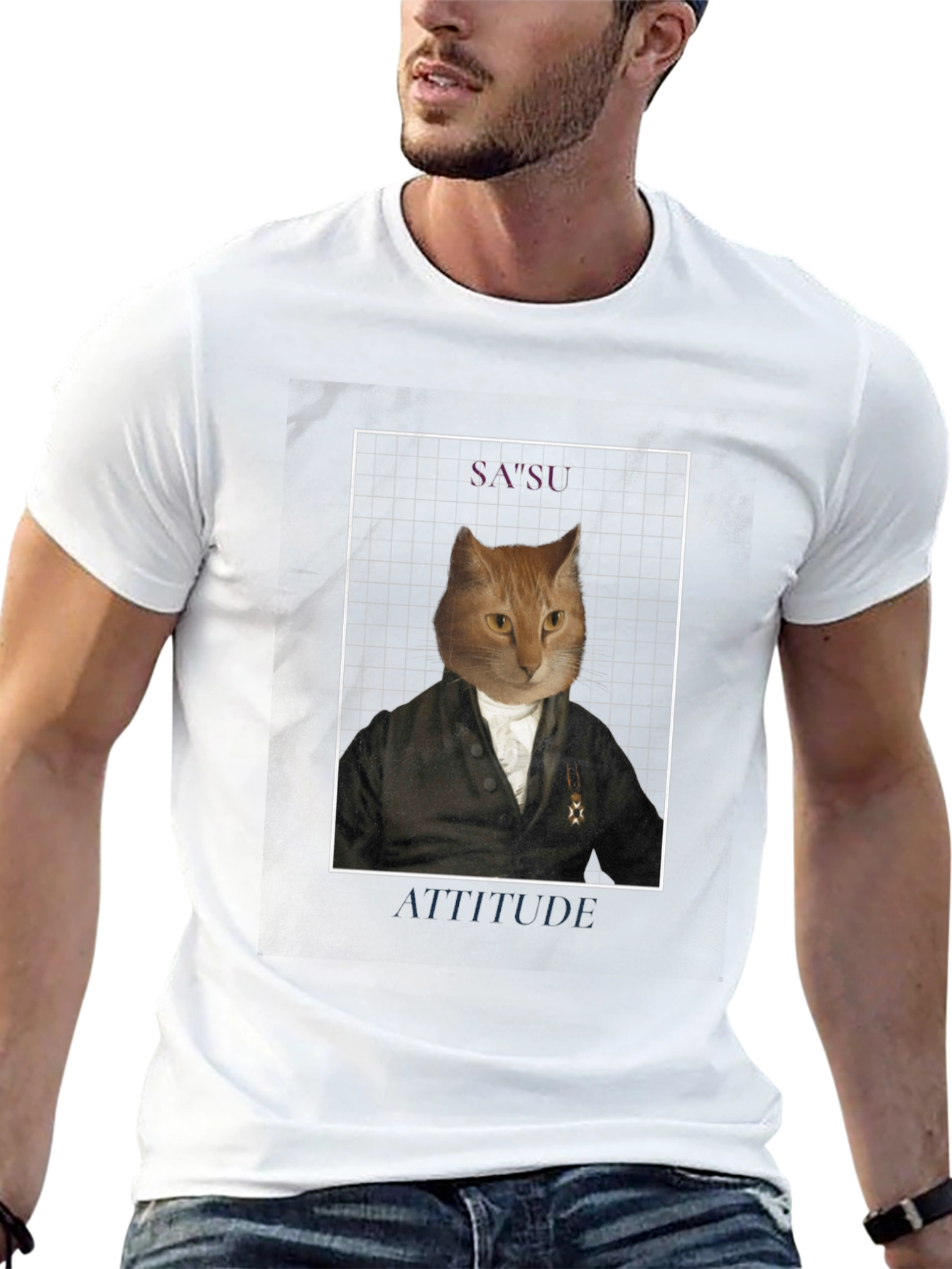 Satsu Attitude Cat T-Shirt