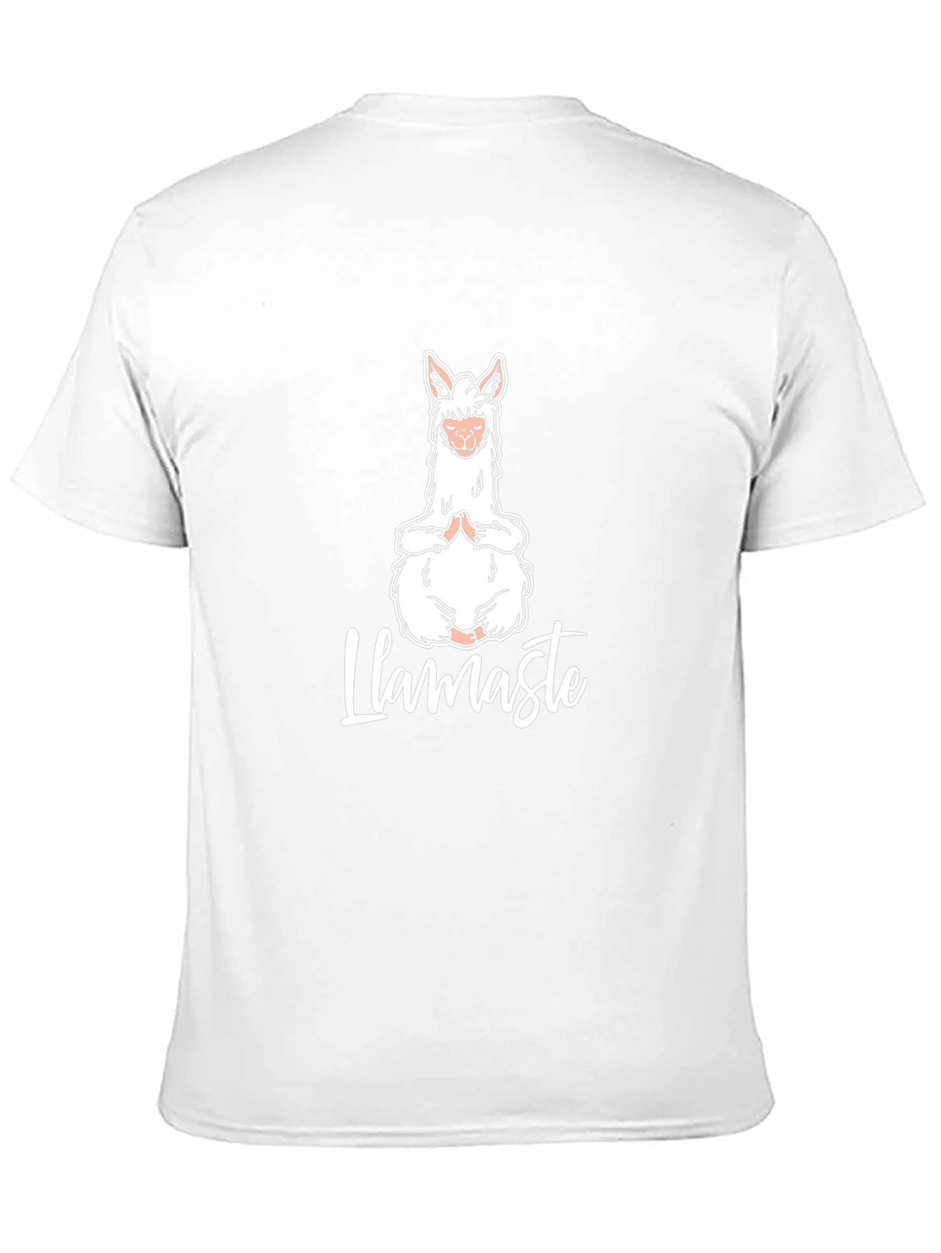 Llamaste Yoga T-Shirt - Black Cotton Blend