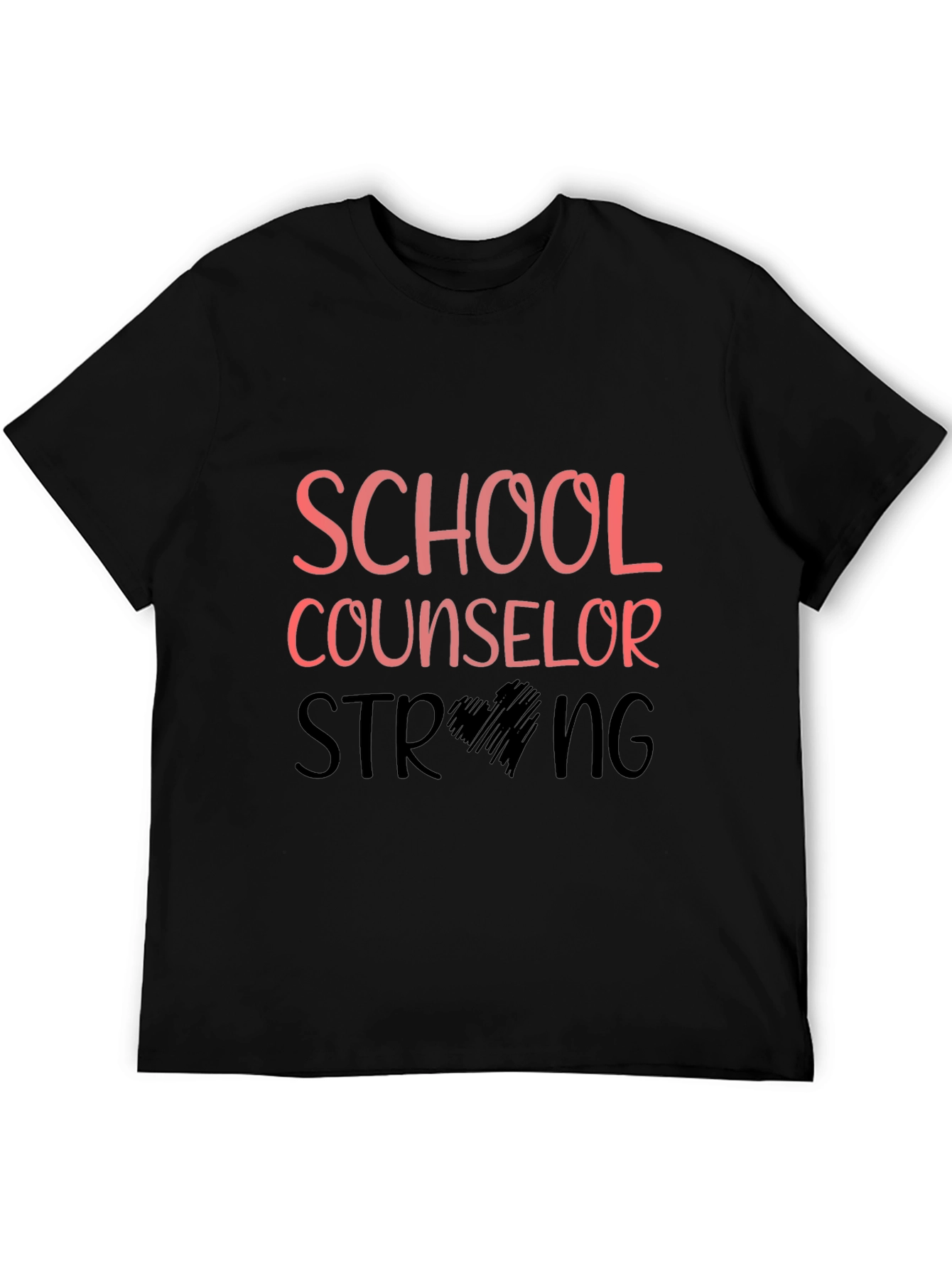 School Counselor Strong Graphic Tee