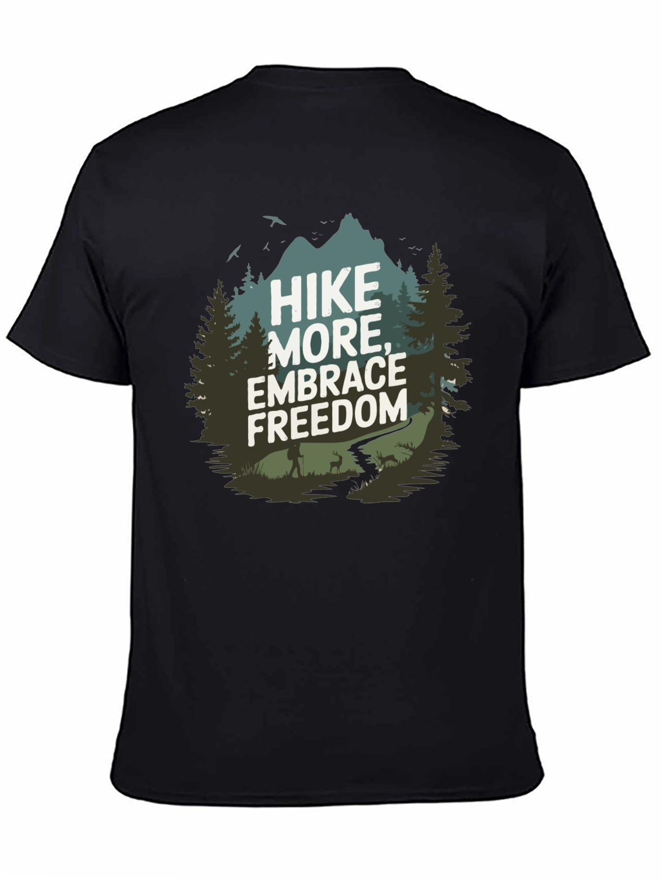 Hike More Embrace Freedom Graphic Tee