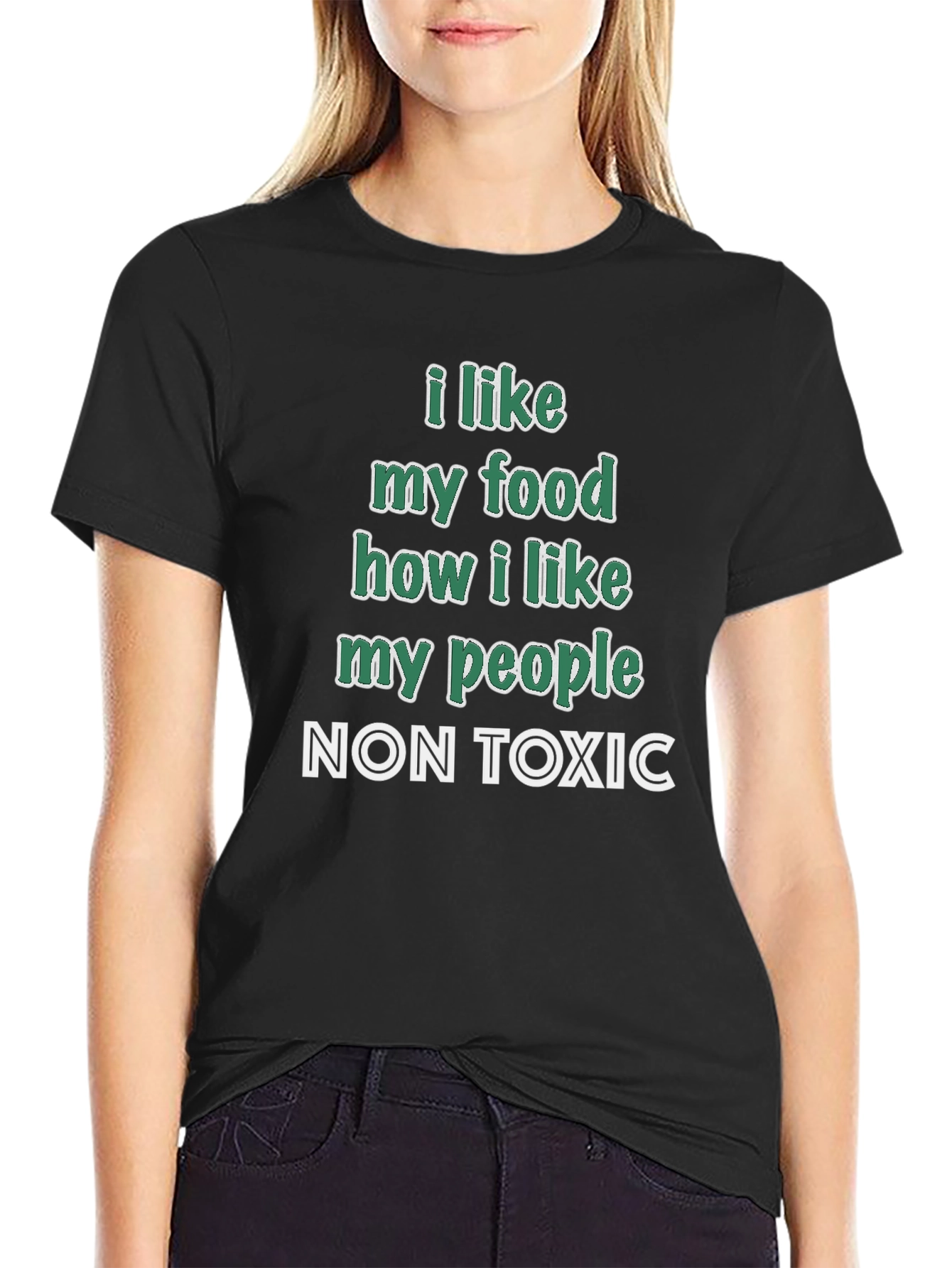 Non-Toxic Food & People T-Shirt