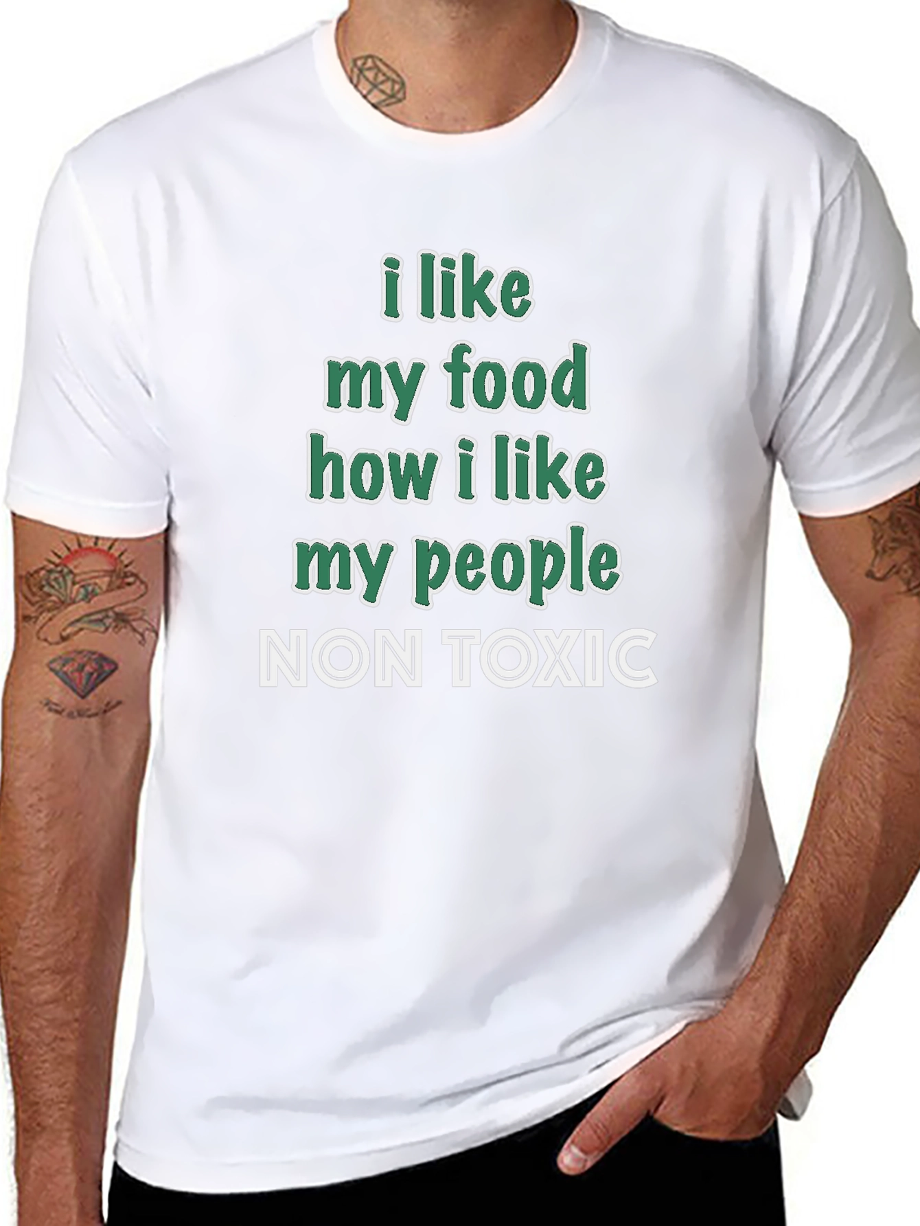 Non-Toxic Food & People T-Shirt
