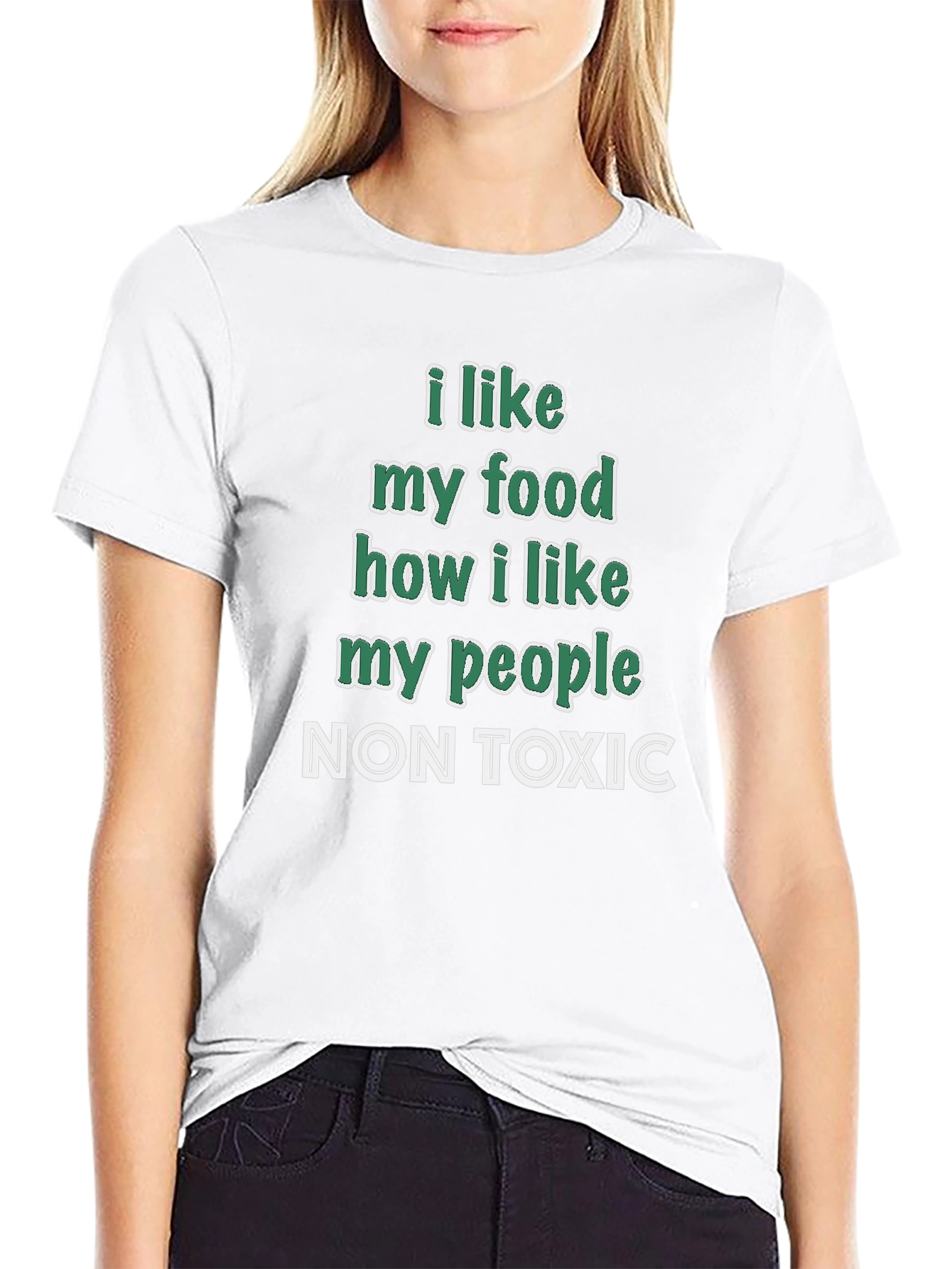 Non-Toxic Food & People T-Shirt