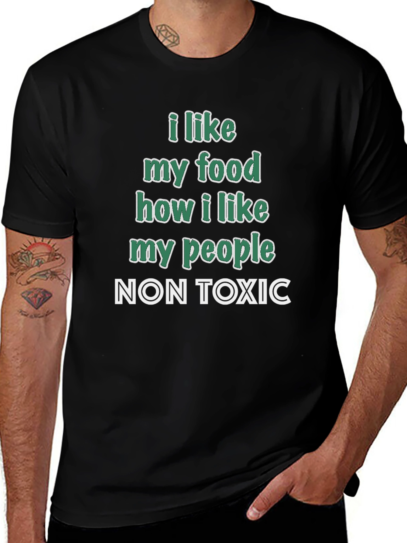 Non-Toxic Food & People T-Shirt