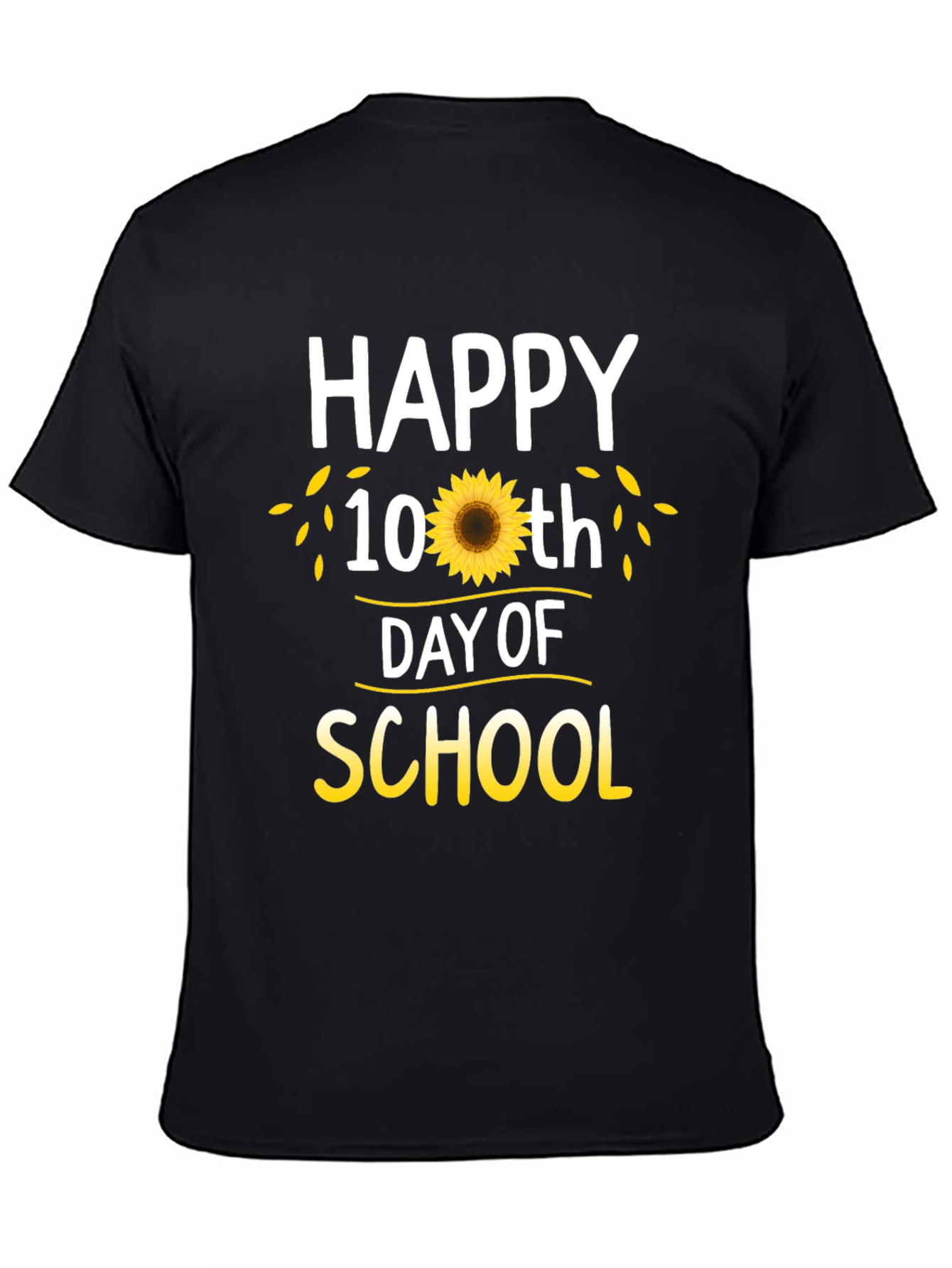 Happy 100th Day of School Sunflower T-Shirt