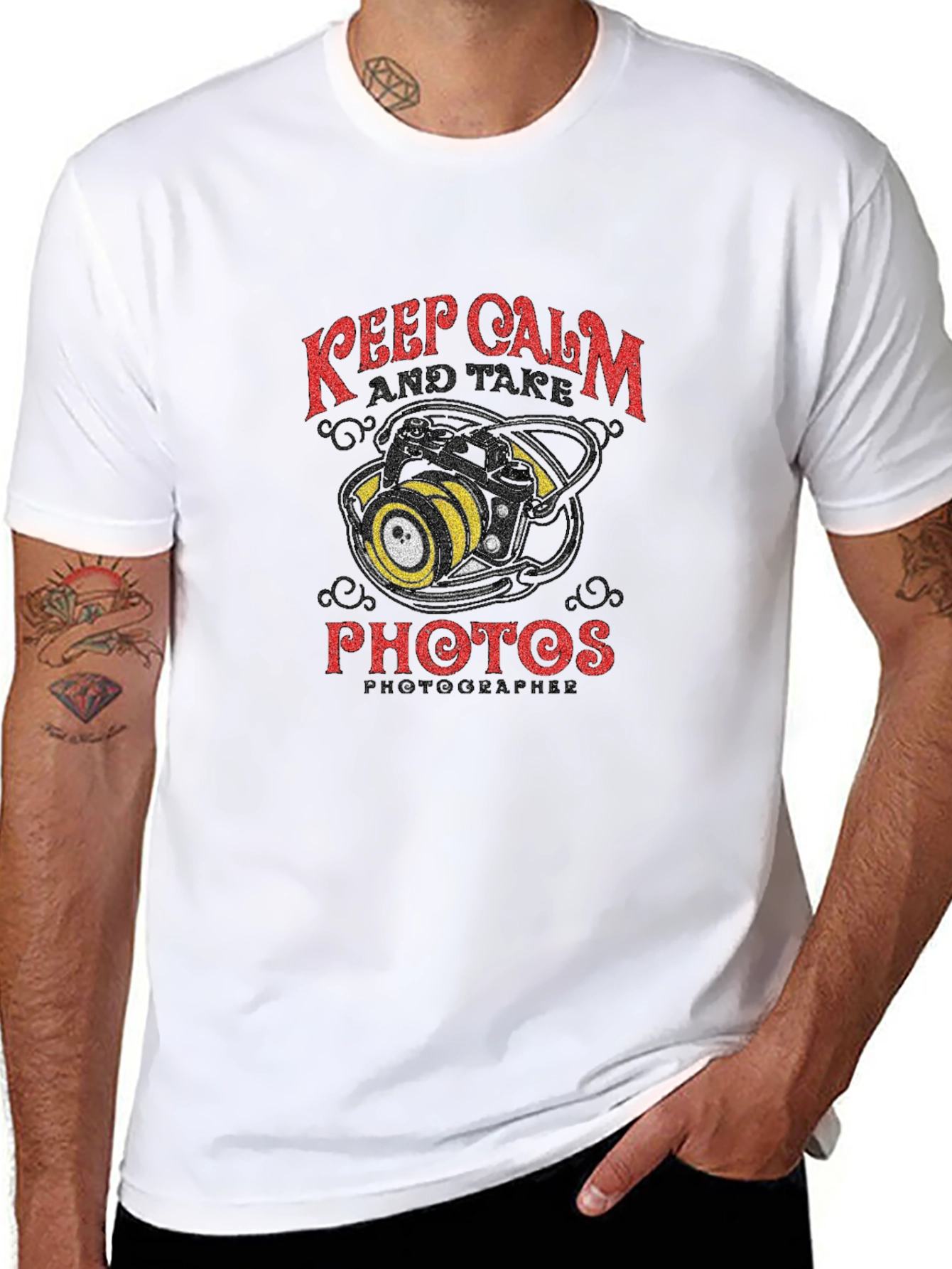 Keep Calm & Take Photos Graphic Tee