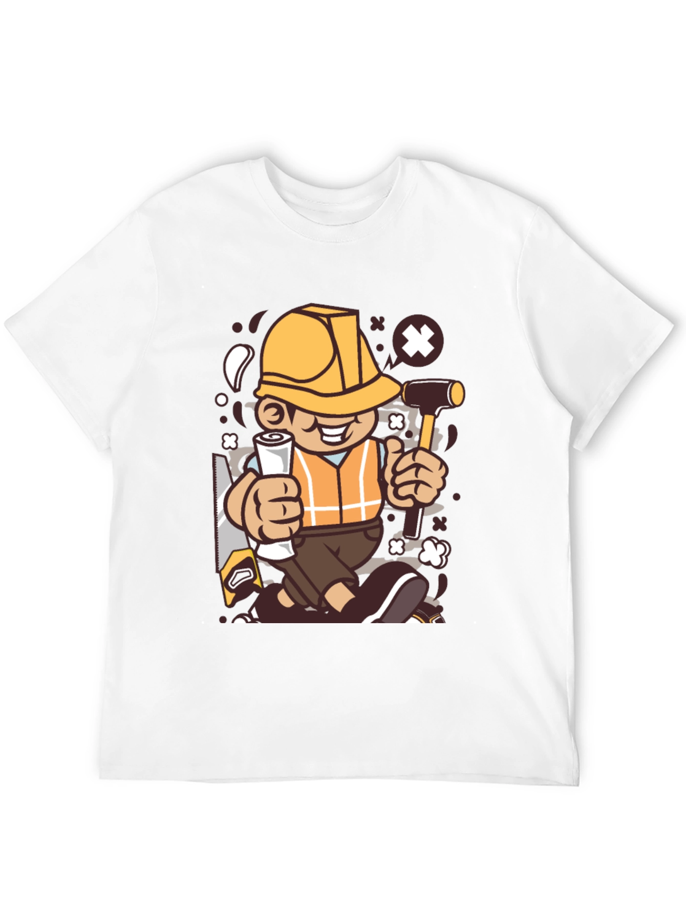 Cartoon Builder T-Shirt
