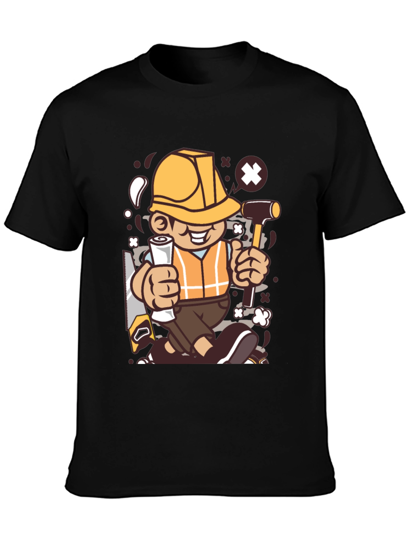 Cartoon Builder T-Shirt