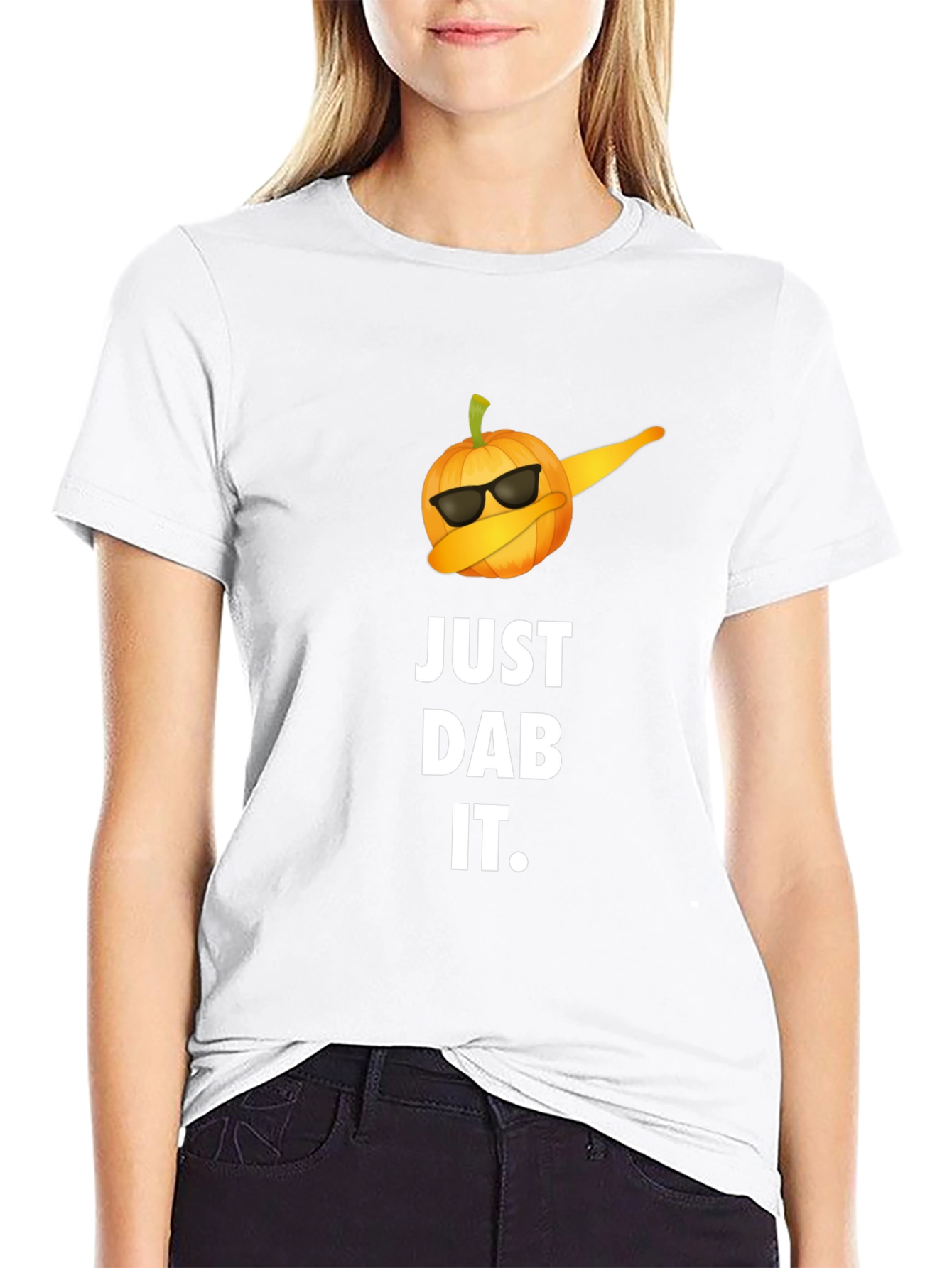 Just Dab It Pumpkin Halloween T-Shirt