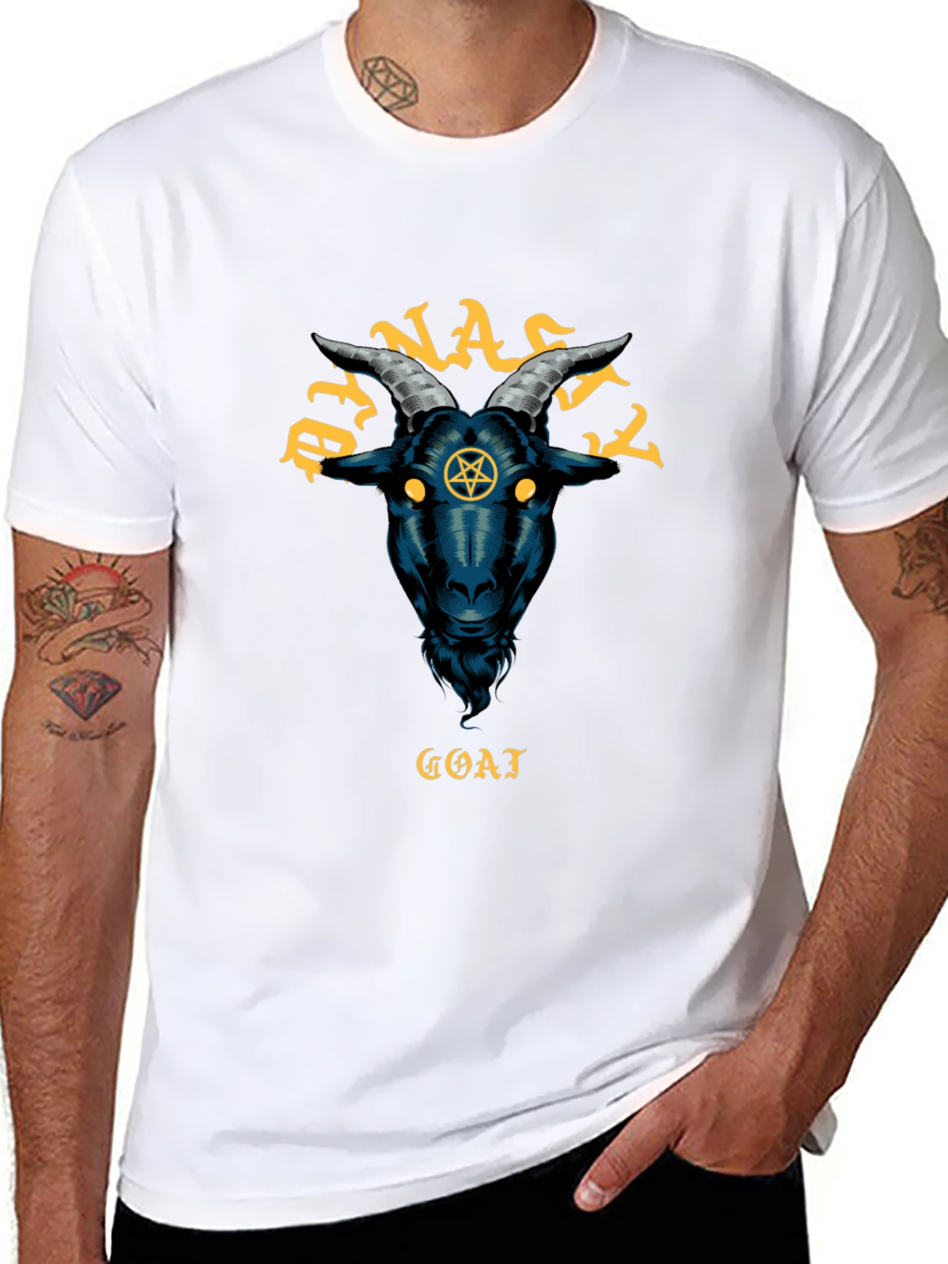 Baphomet Goat T-Shirt - Occult Satanic Tee
