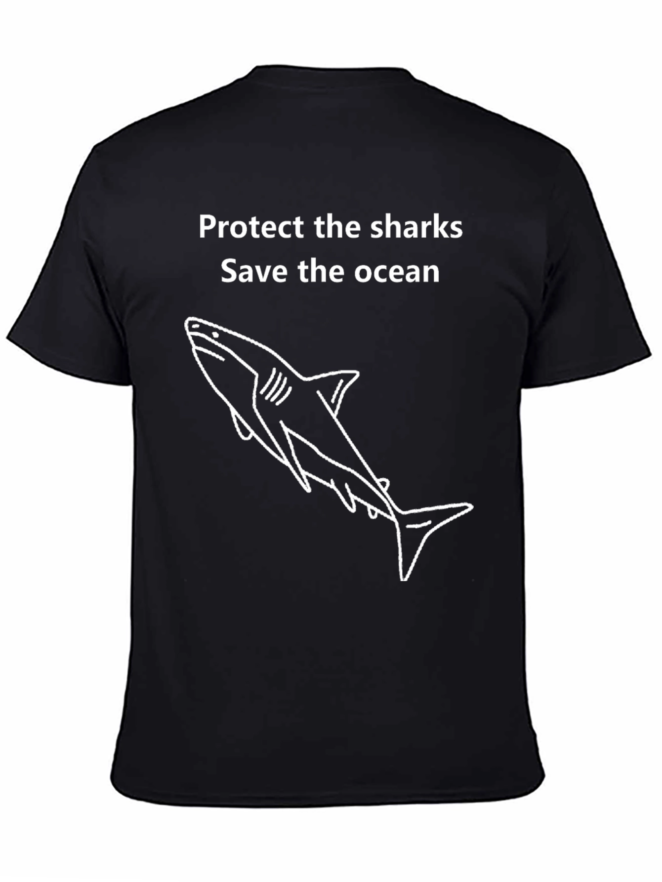 Protect Sharks Save Ocean Graphic T-Shirt