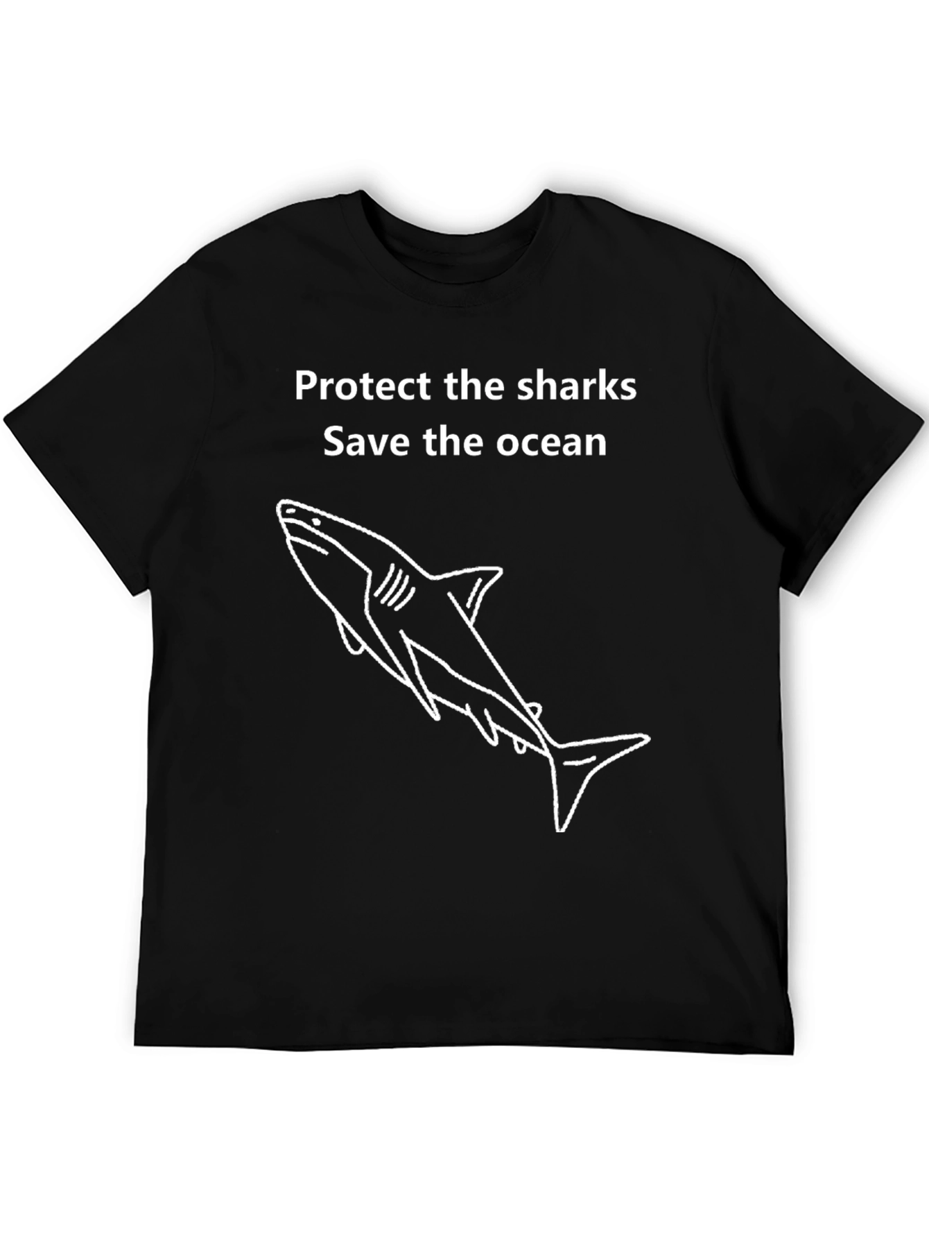 Protect Sharks Save Ocean Graphic T-Shirt