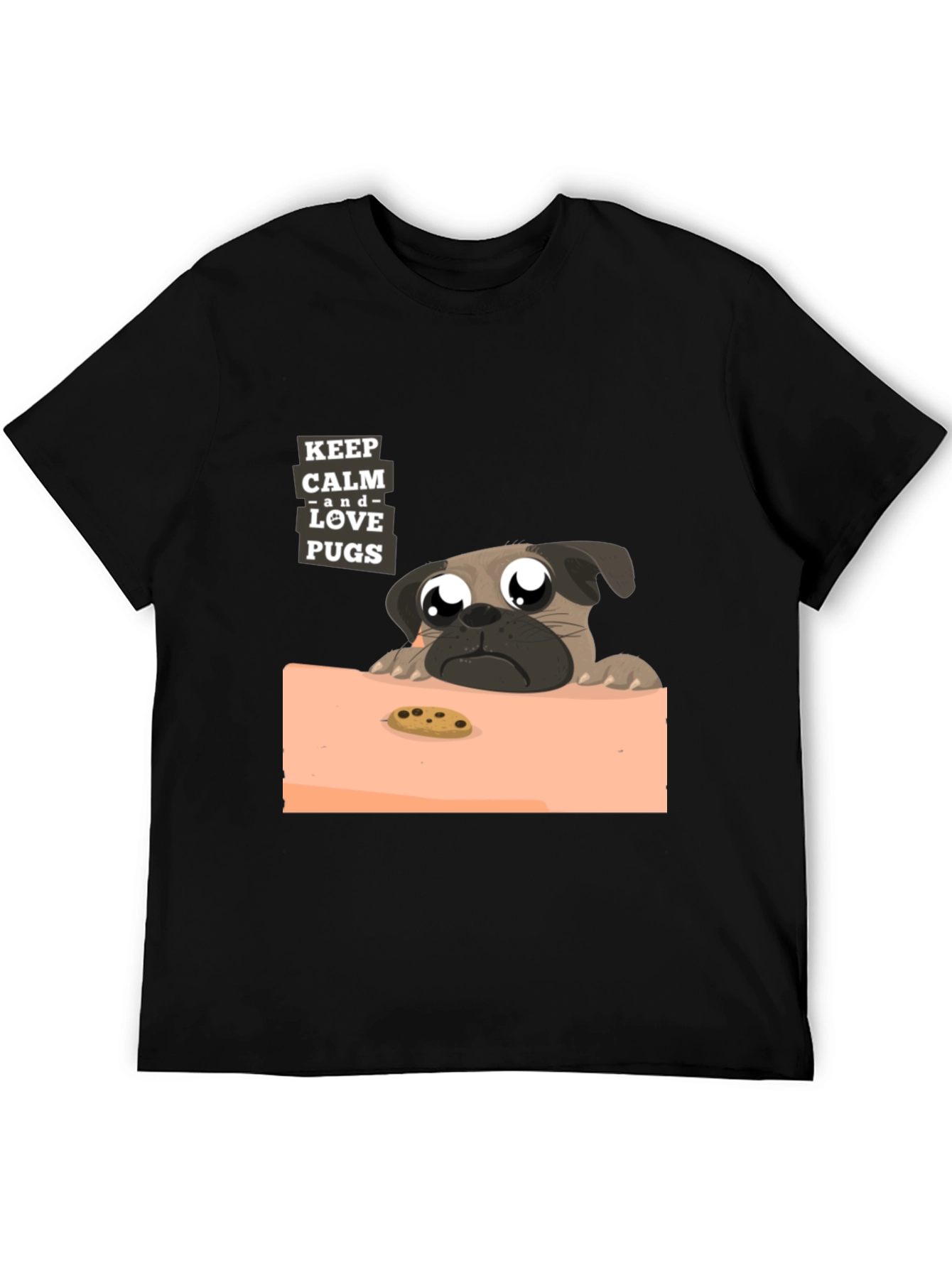 Keep Calm and Love Pugs T-Shirt