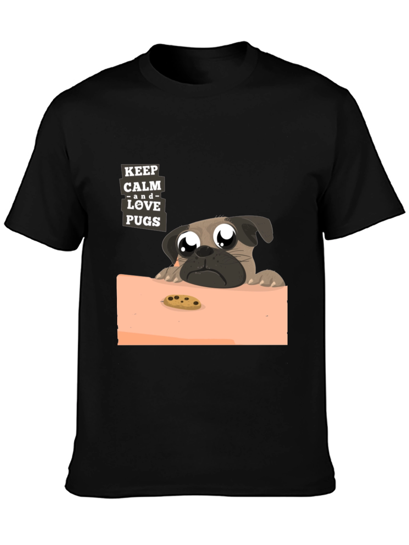 Keep Calm and Love Pugs T-Shirt