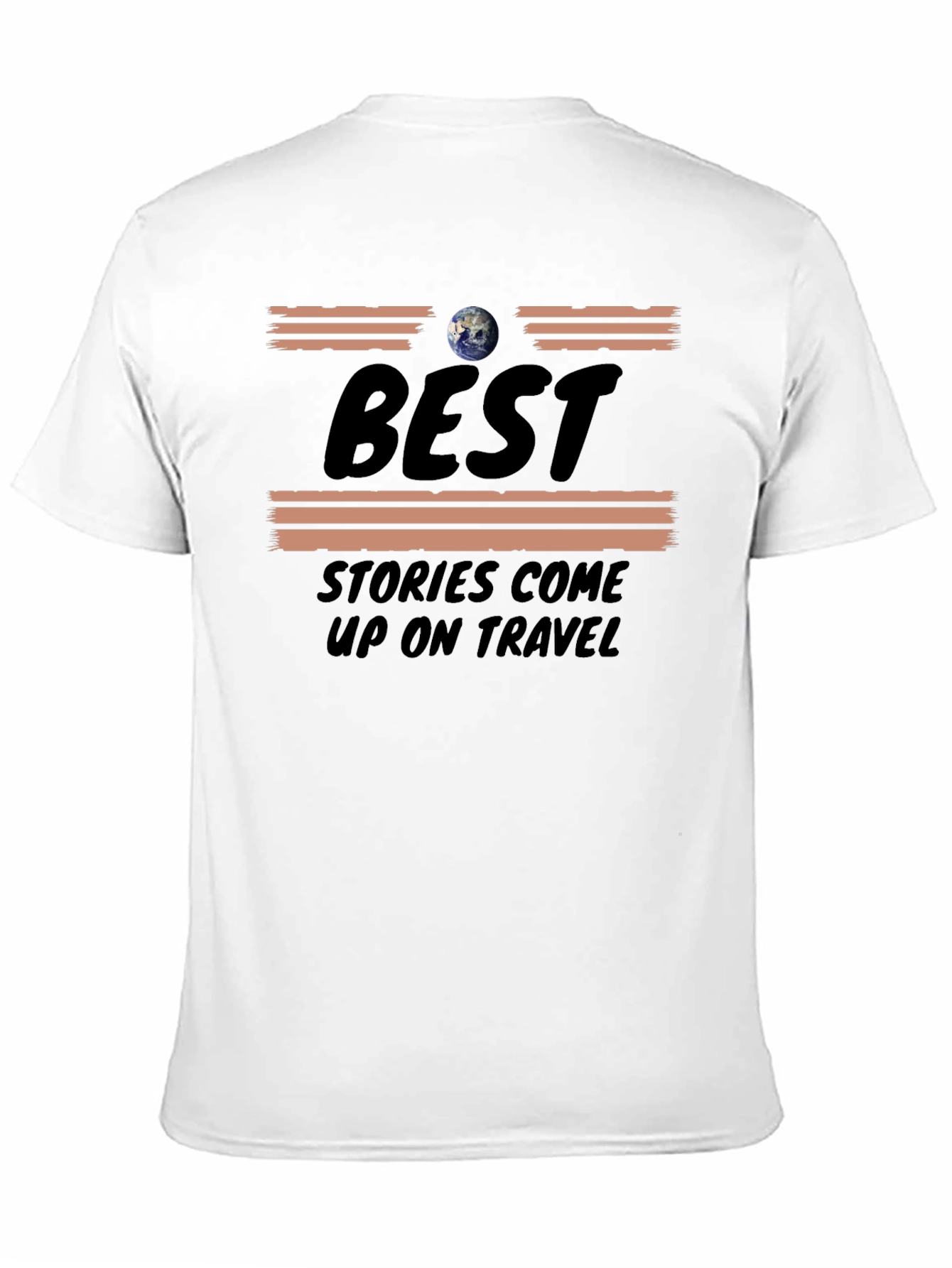 Best Travel Stories T-Shirt - Black