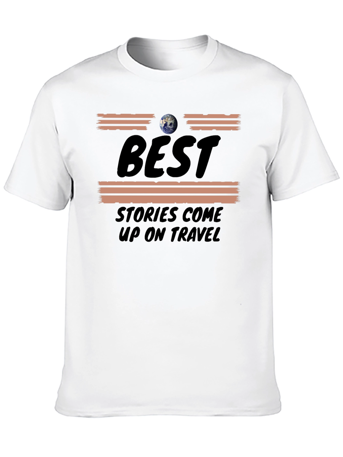 Best Travel Stories T-Shirt - Black